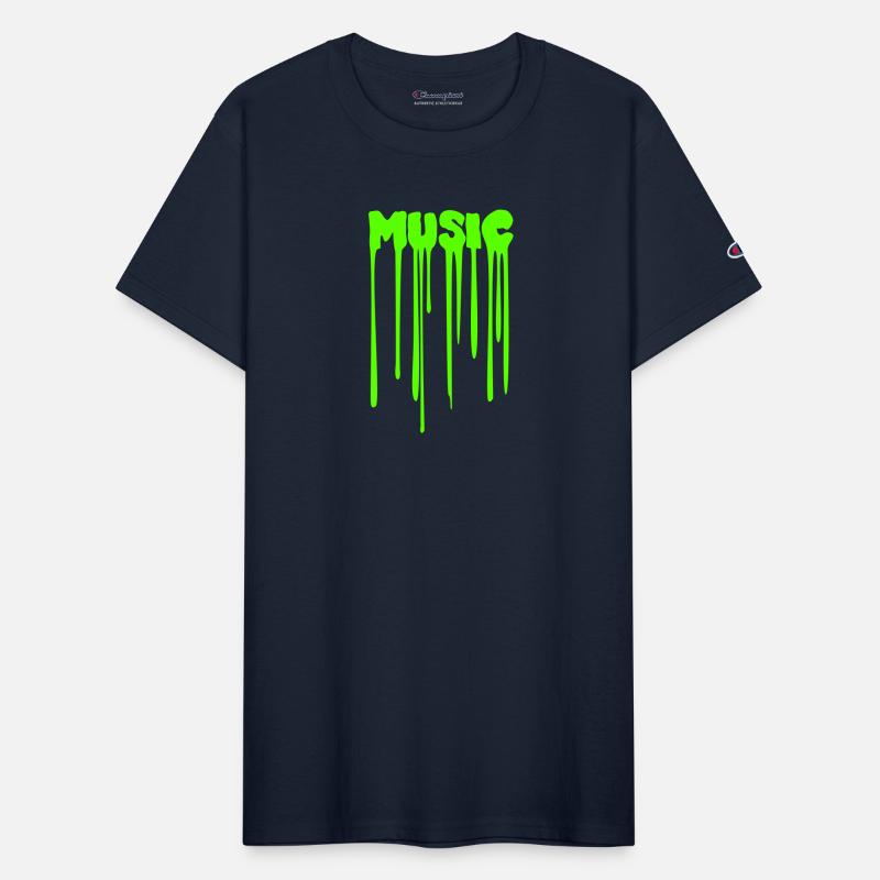 Music Quote Party Green Slime Graffiti Spray