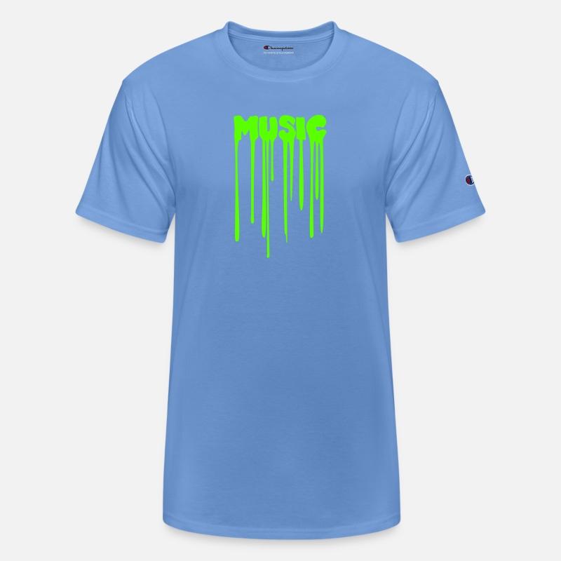 Music Quote Party Green Slime Graffiti Spray