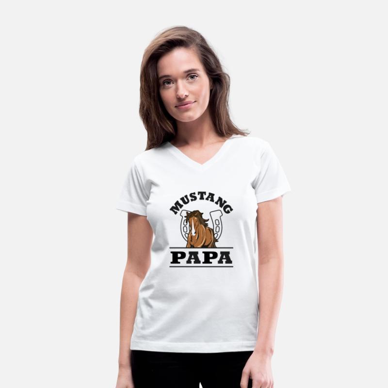 Mustang Papa Mustang Horse Owner Equestrian