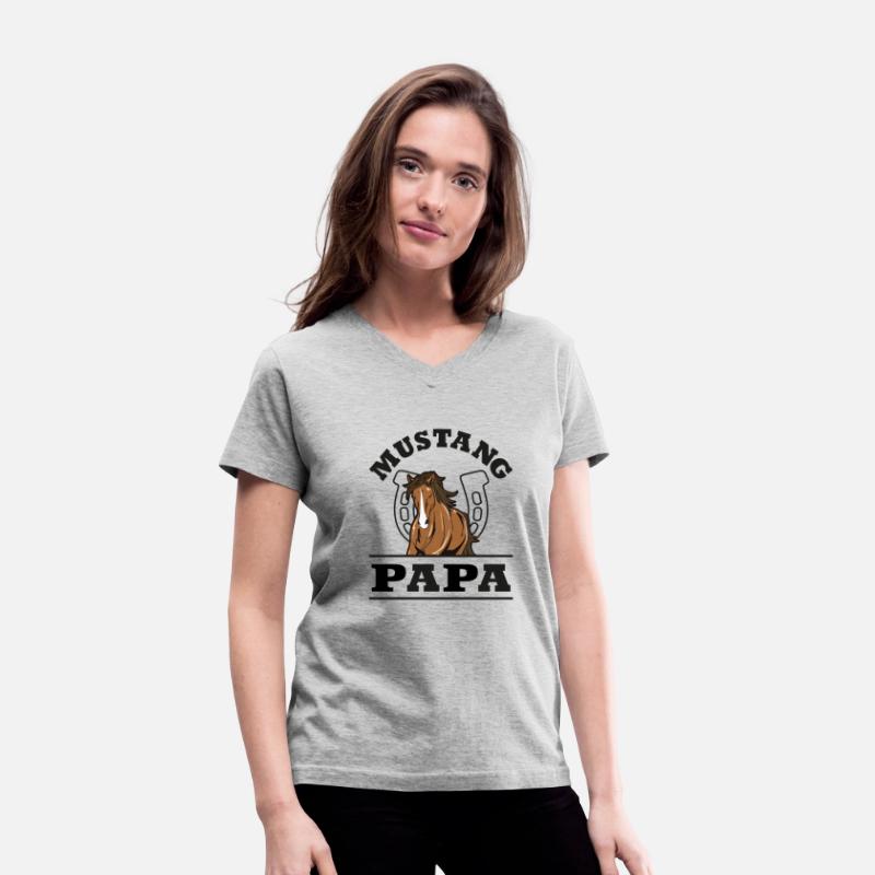 Mustang Papa Mustang Horse Owner Equestrian