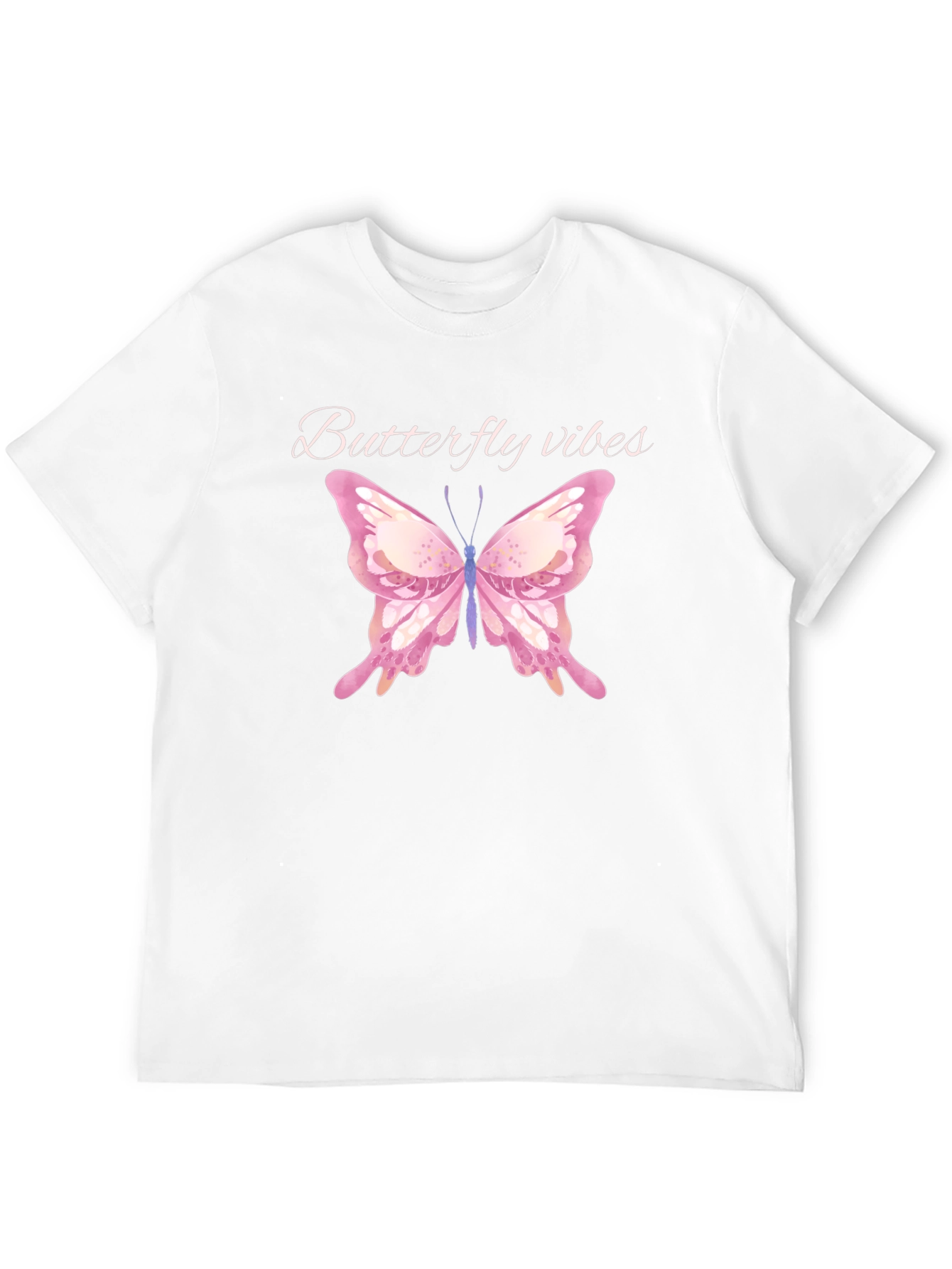 Butterfly Vibes Graphic T-Shirt