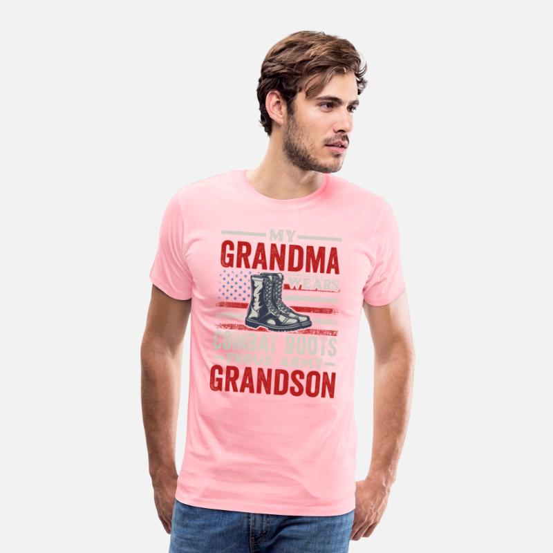 My Grandma Wears Combat Boots Proud Army Grandson