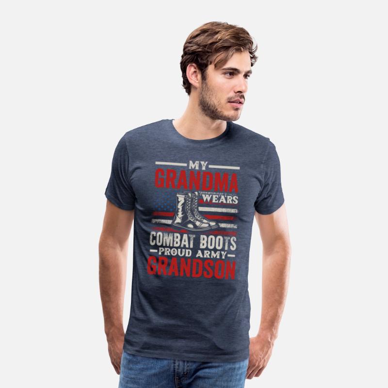 My Grandma Wears Combat Boots Proud Army Grandson