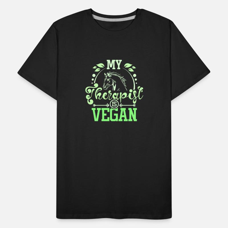 My therapist is vegan horse