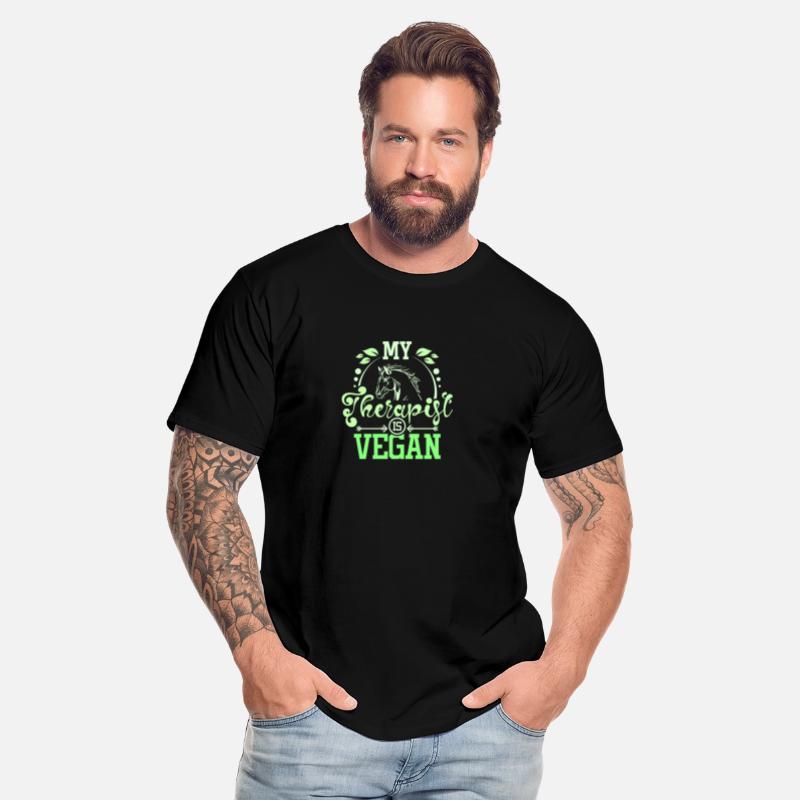 My therapist is vegan horse