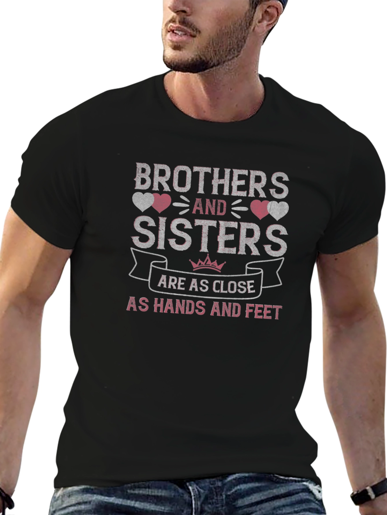 Brothers and Sisters Close Relationship Graphic Tee