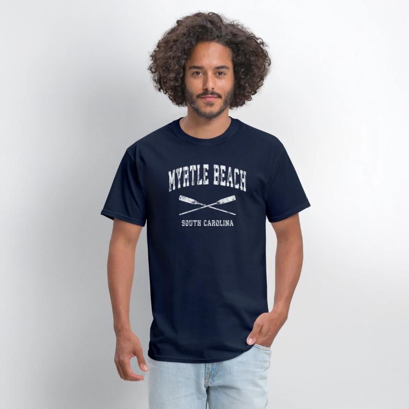 Myrtle Beach South Carolina Nautical Crossed Oars