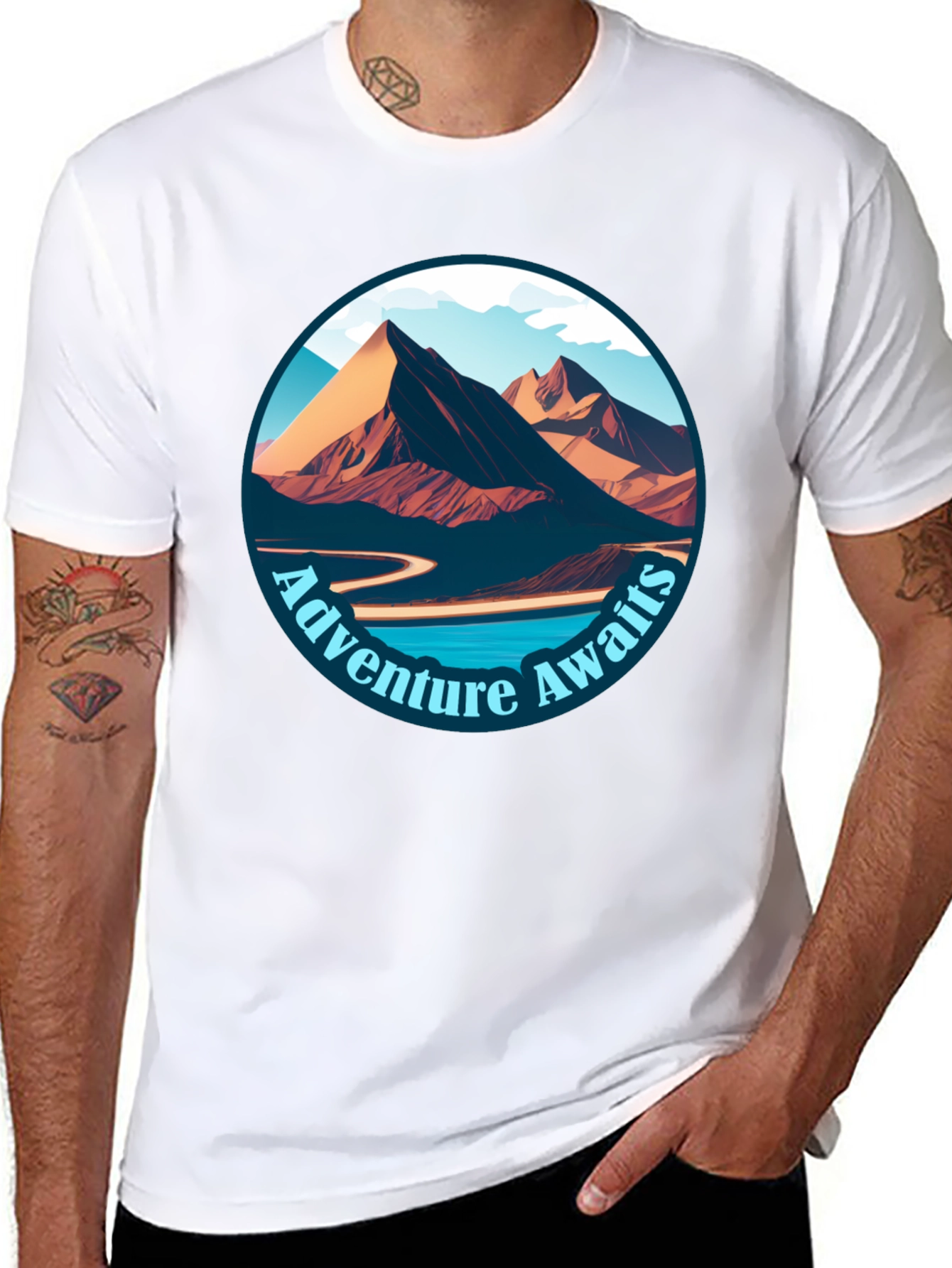 Adventure Awaits Graphic T-Shirt