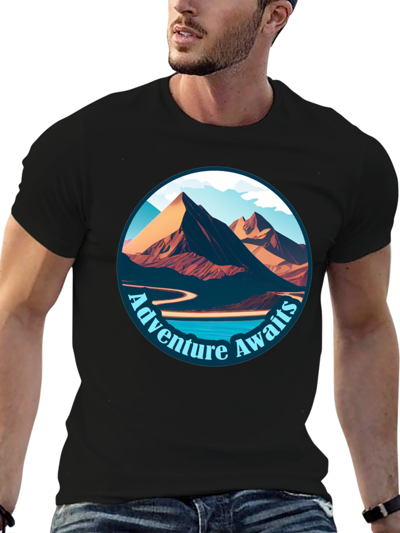Adventure Awaits Graphic T-Shirt