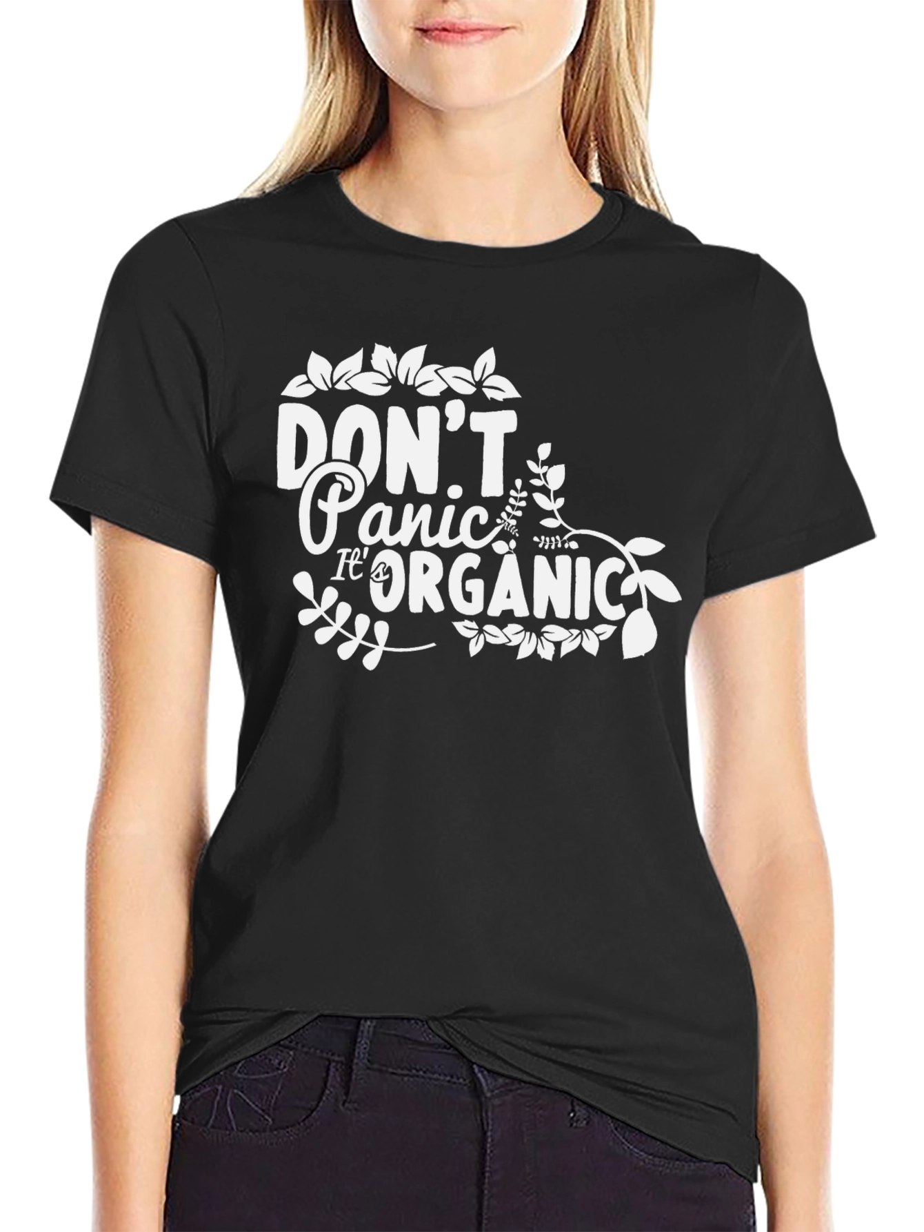 Dont Panic Its Organic! Graphic Tee