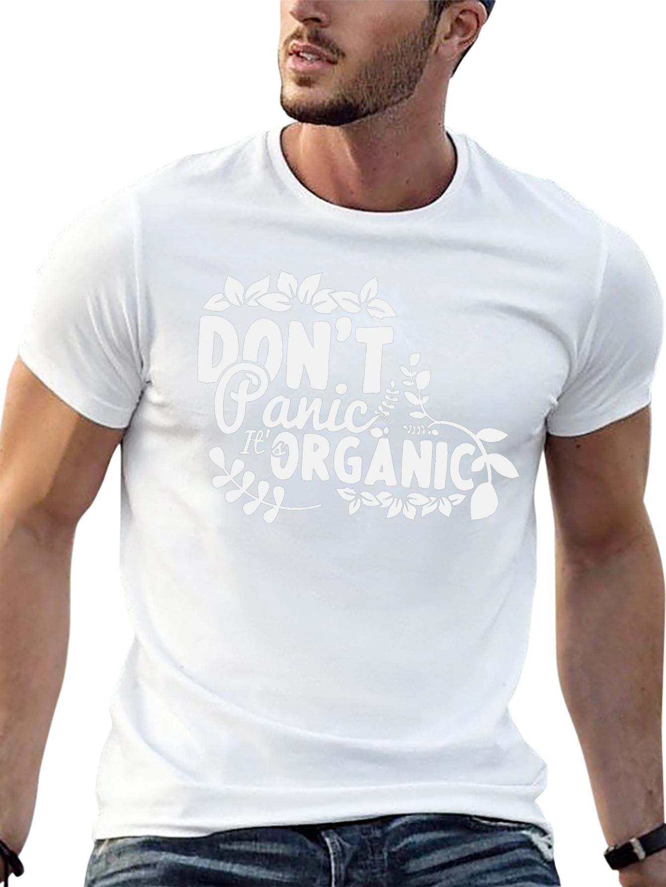 Dont Panic Its Organic! Graphic Tee