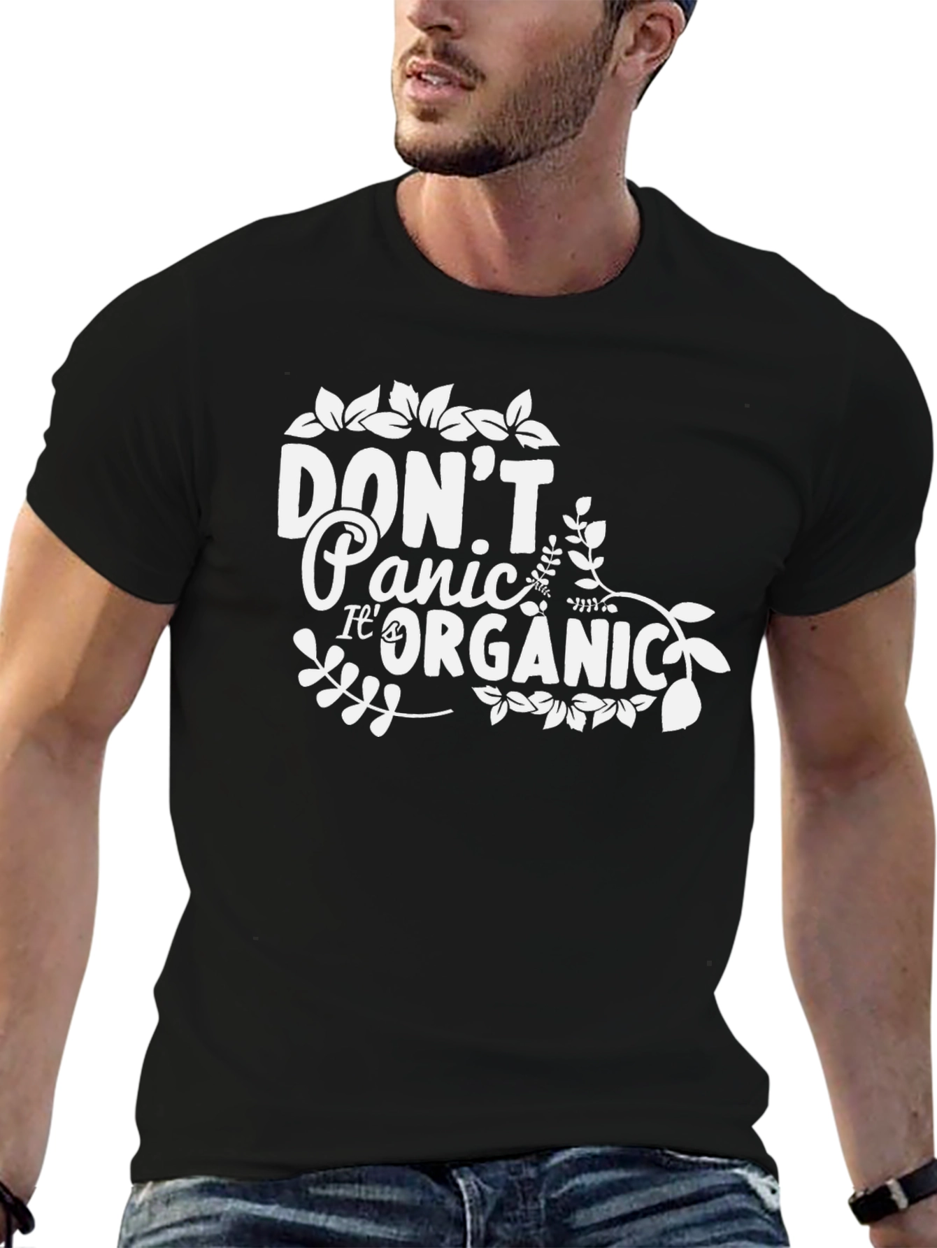Dont Panic Its Organic! Graphic Tee
