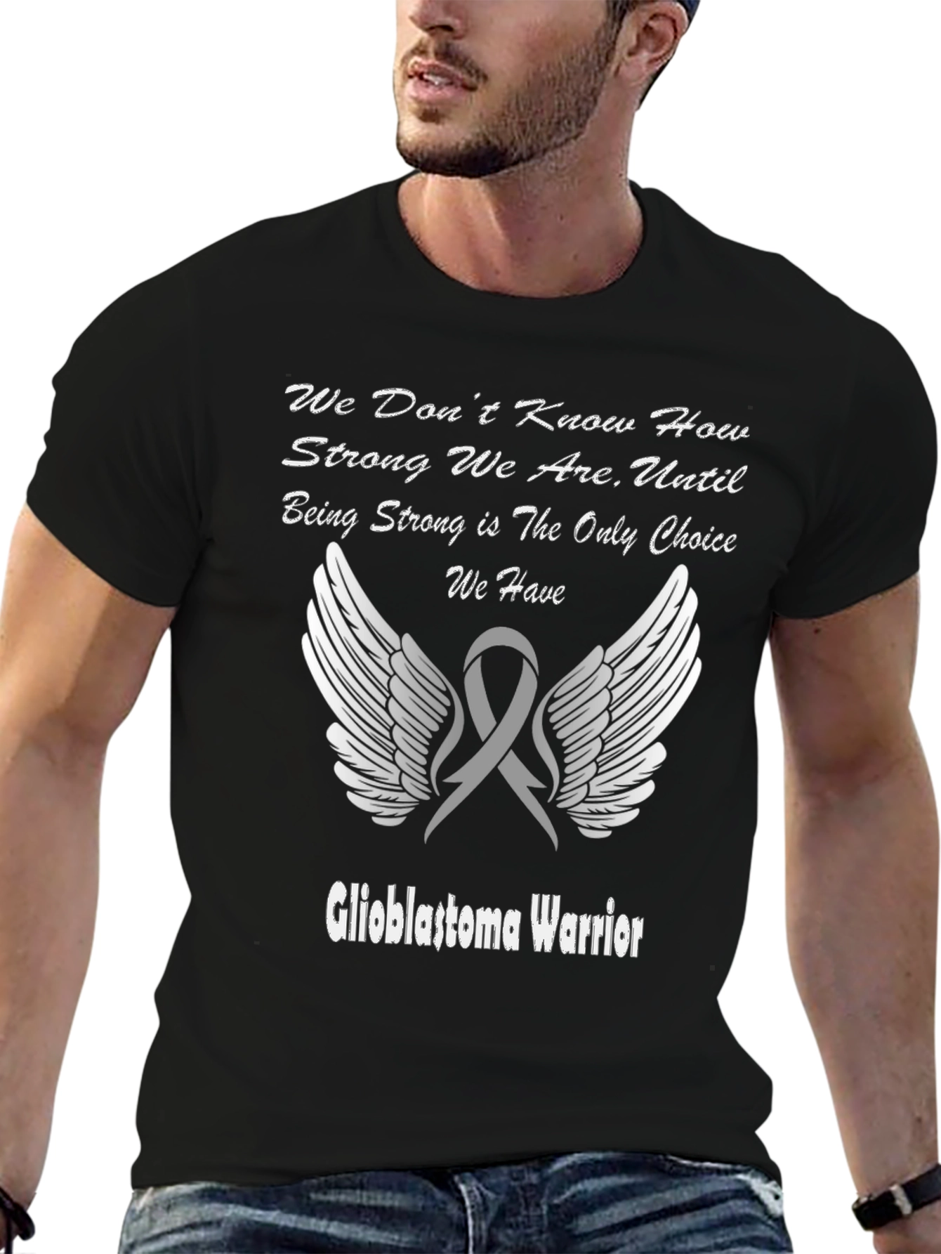 Glioblastoma Warrior T-Shirt - Awareness & Strength