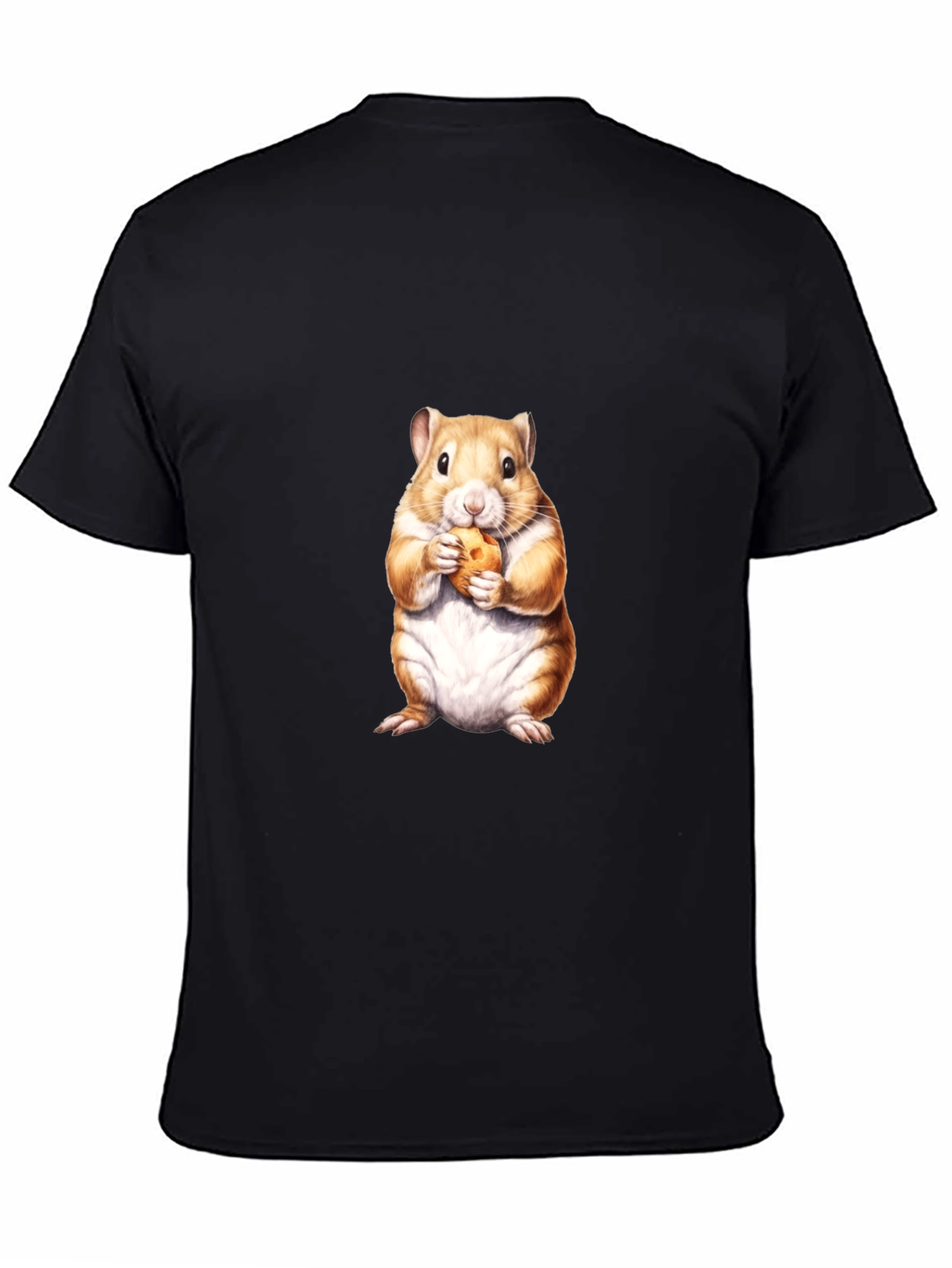 Hamster Eating Cookie Graphic Tee