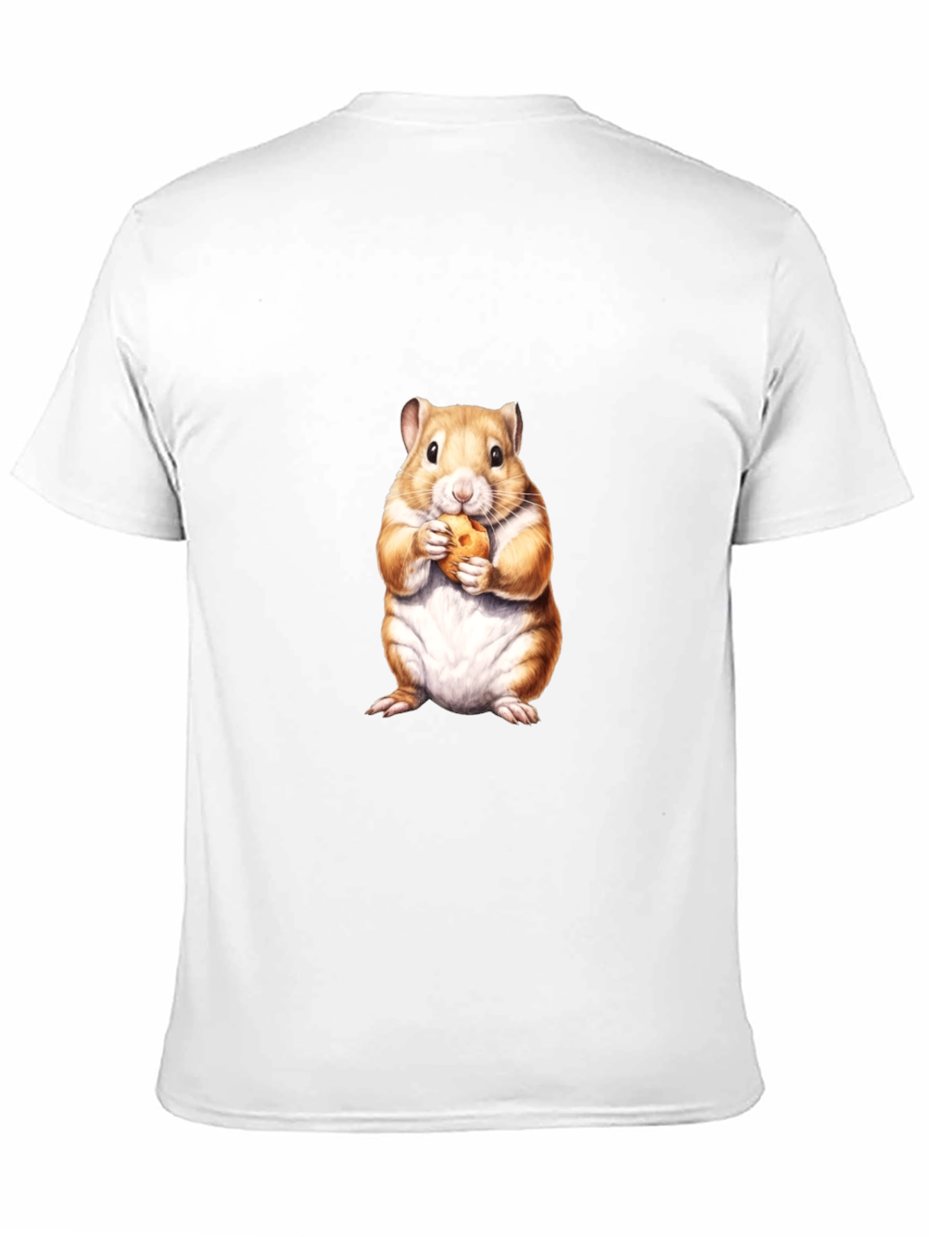 Hamster Eating Cookie Graphic Tee