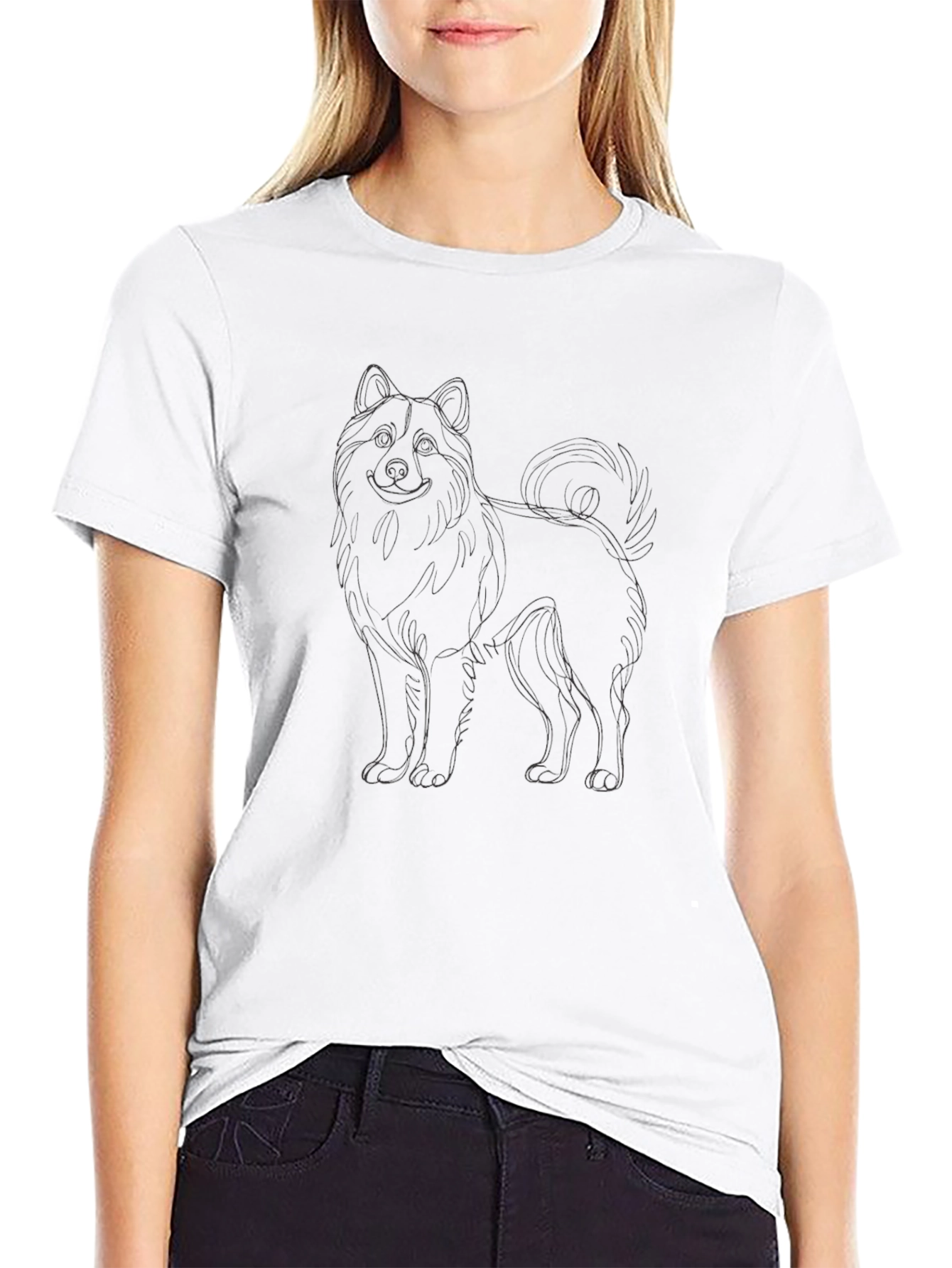 Black Dog Sketch Tee