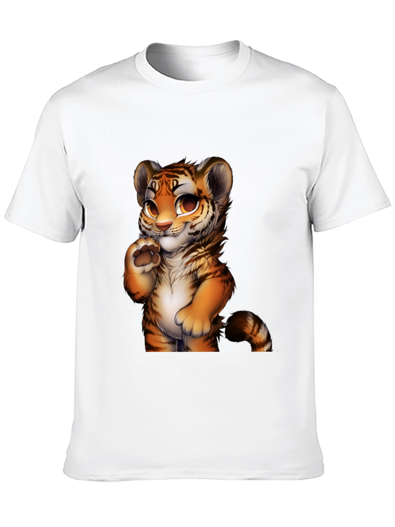 Cute Tiger Cub Graphic Tee