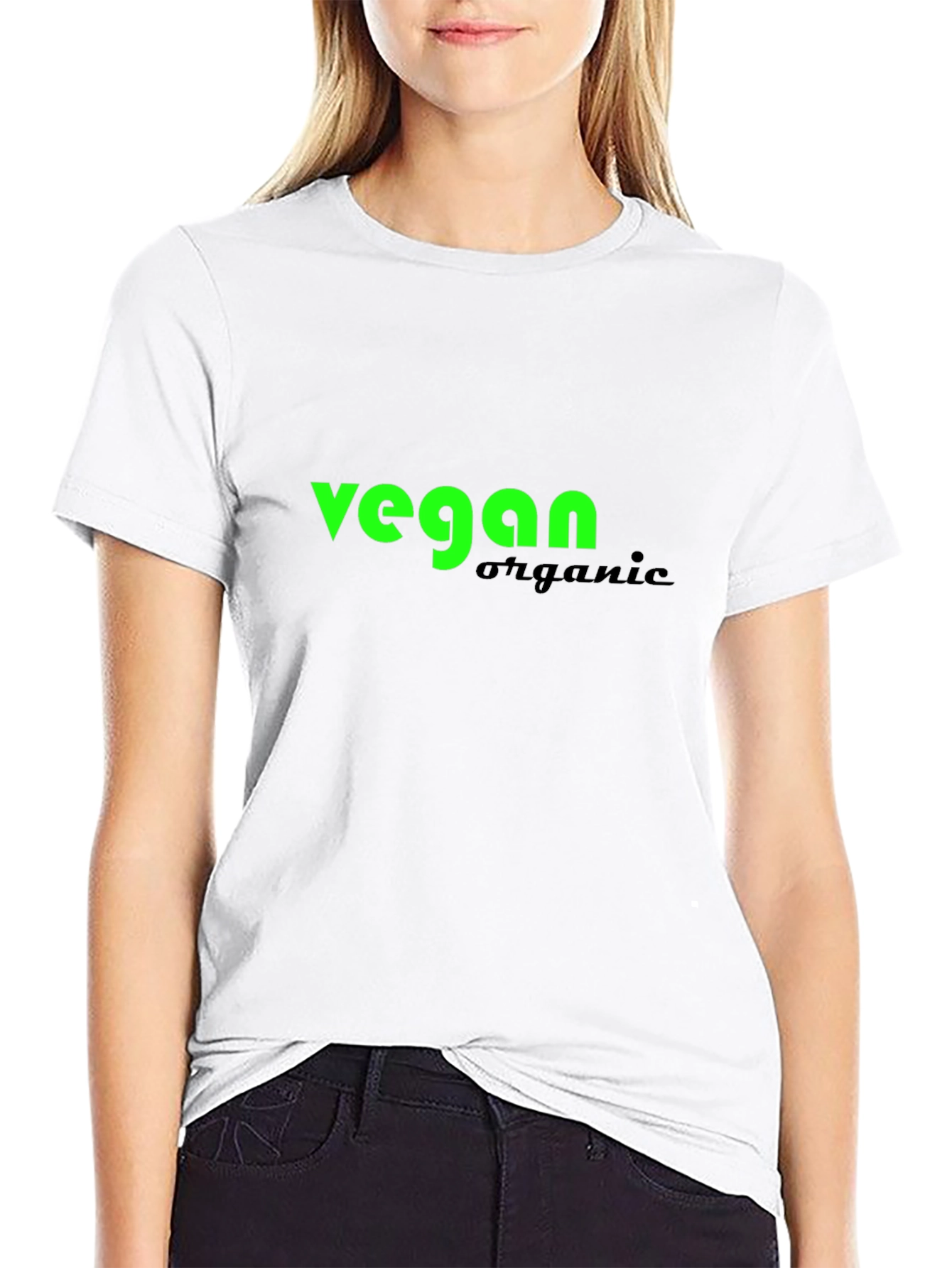 Vegan Organic Black T-Shirt