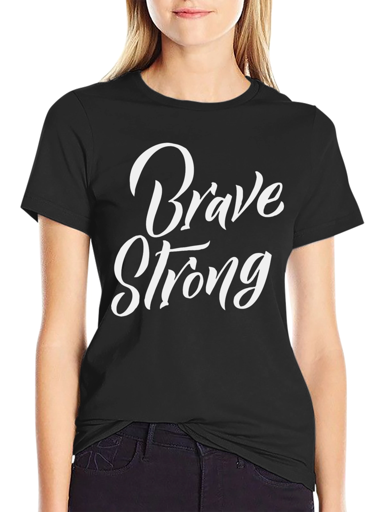 Brave Strong Graphic T-Shirt