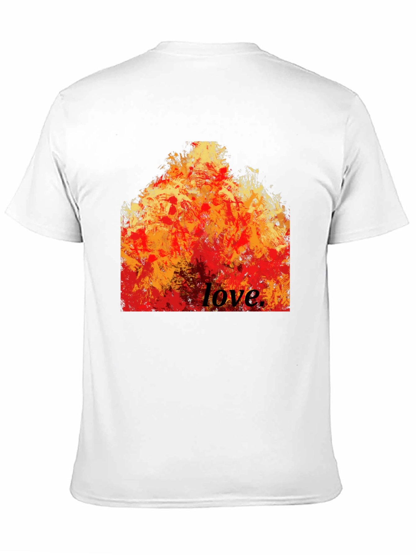 Fiery Love Graphic Tee - Bold Statement Shirt