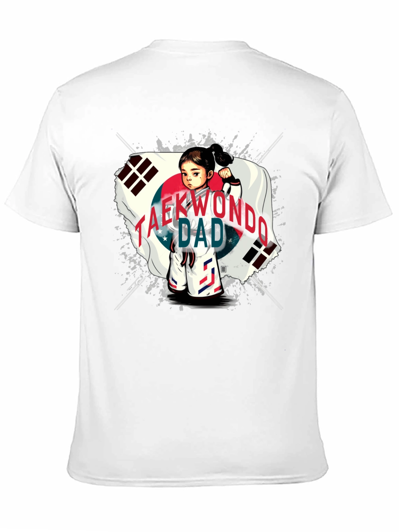 Taekwondo Dad T-Shirt - Korean Pride