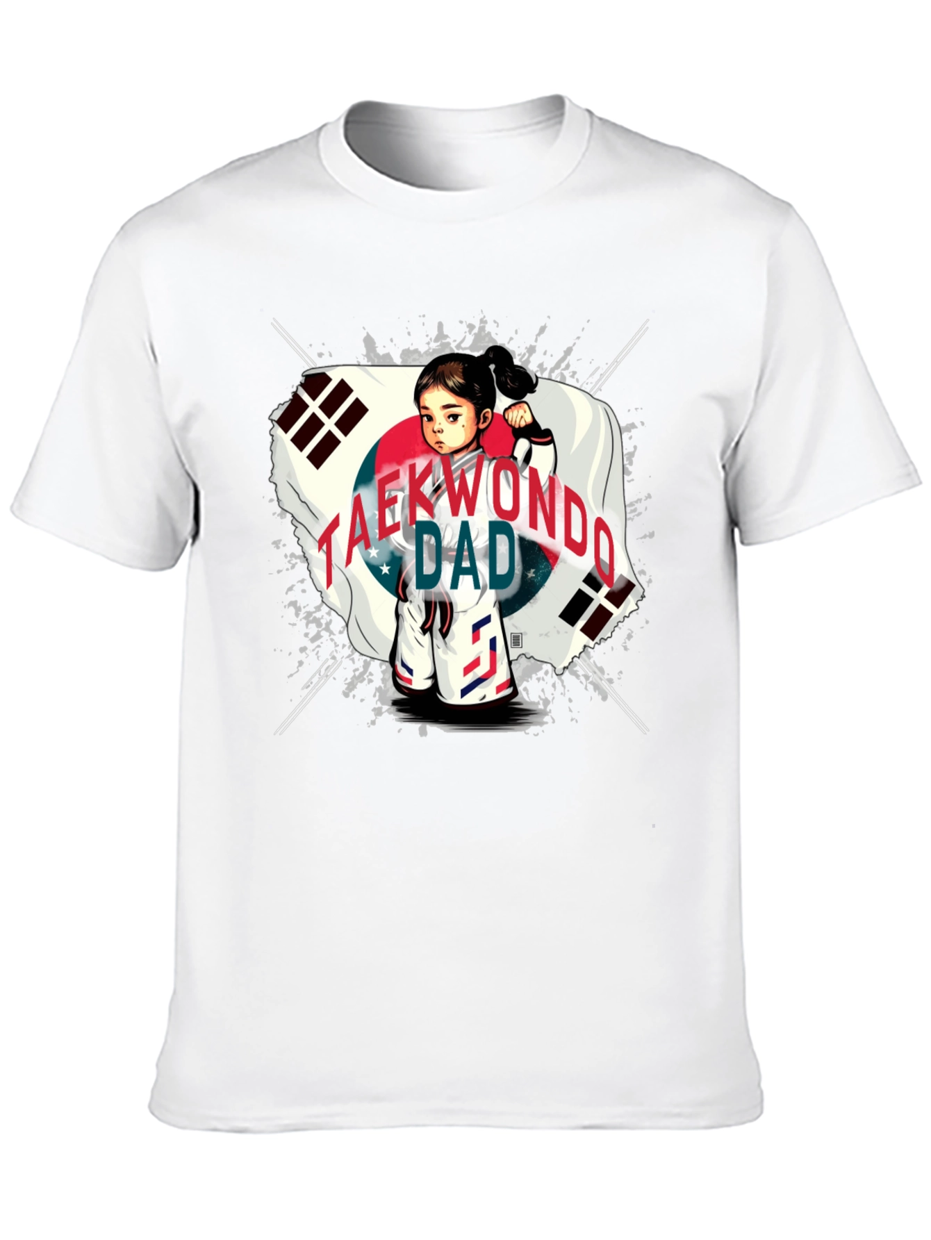 Taekwondo Dad T-Shirt - Korean Pride