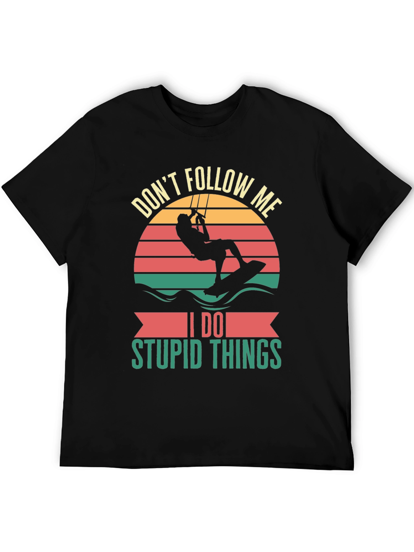 Dont Follow Me Tee - Kiteboarding Graphic T-Shirt