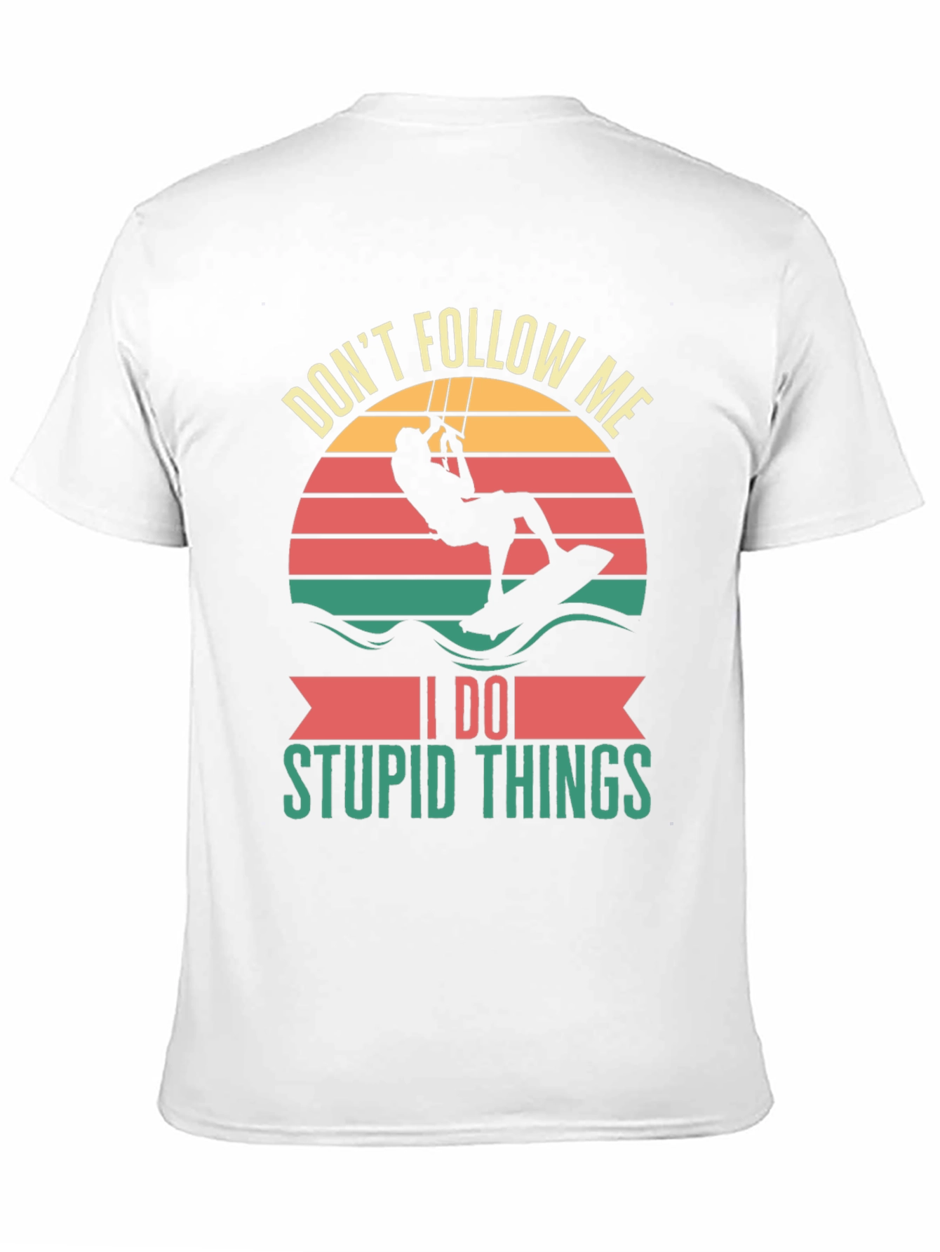 Dont Follow Me Tee - Kiteboarding Graphic T-Shirt