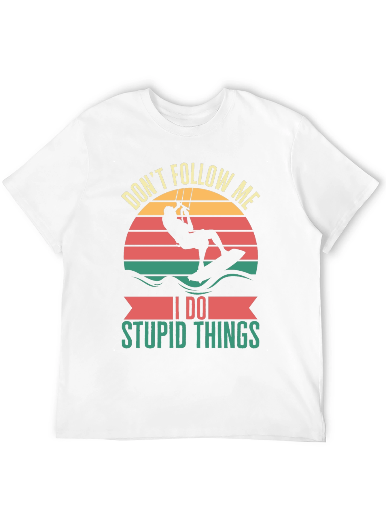 Dont Follow Me Tee - Kiteboarding Graphic T-Shirt