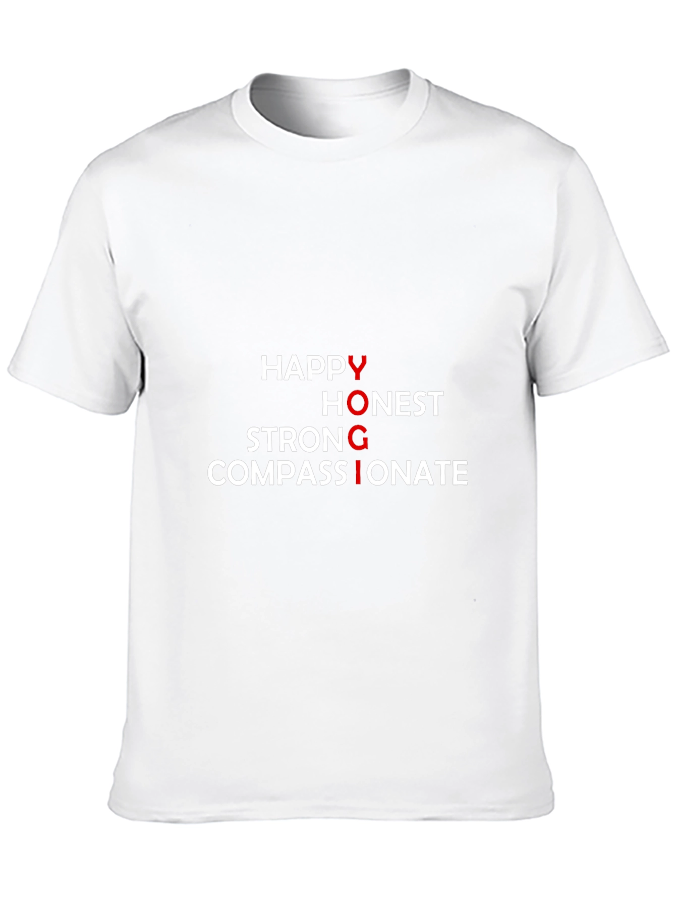 Happy Yogi Graphic T-Shirt - Black