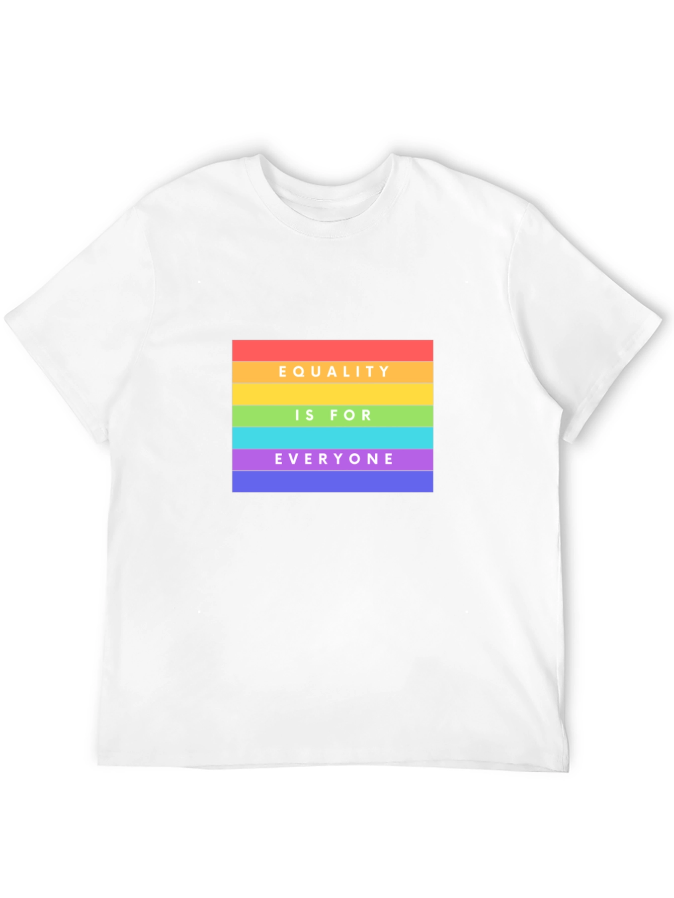 Equality Rainbow T-Shirt - Pride Month Apparel