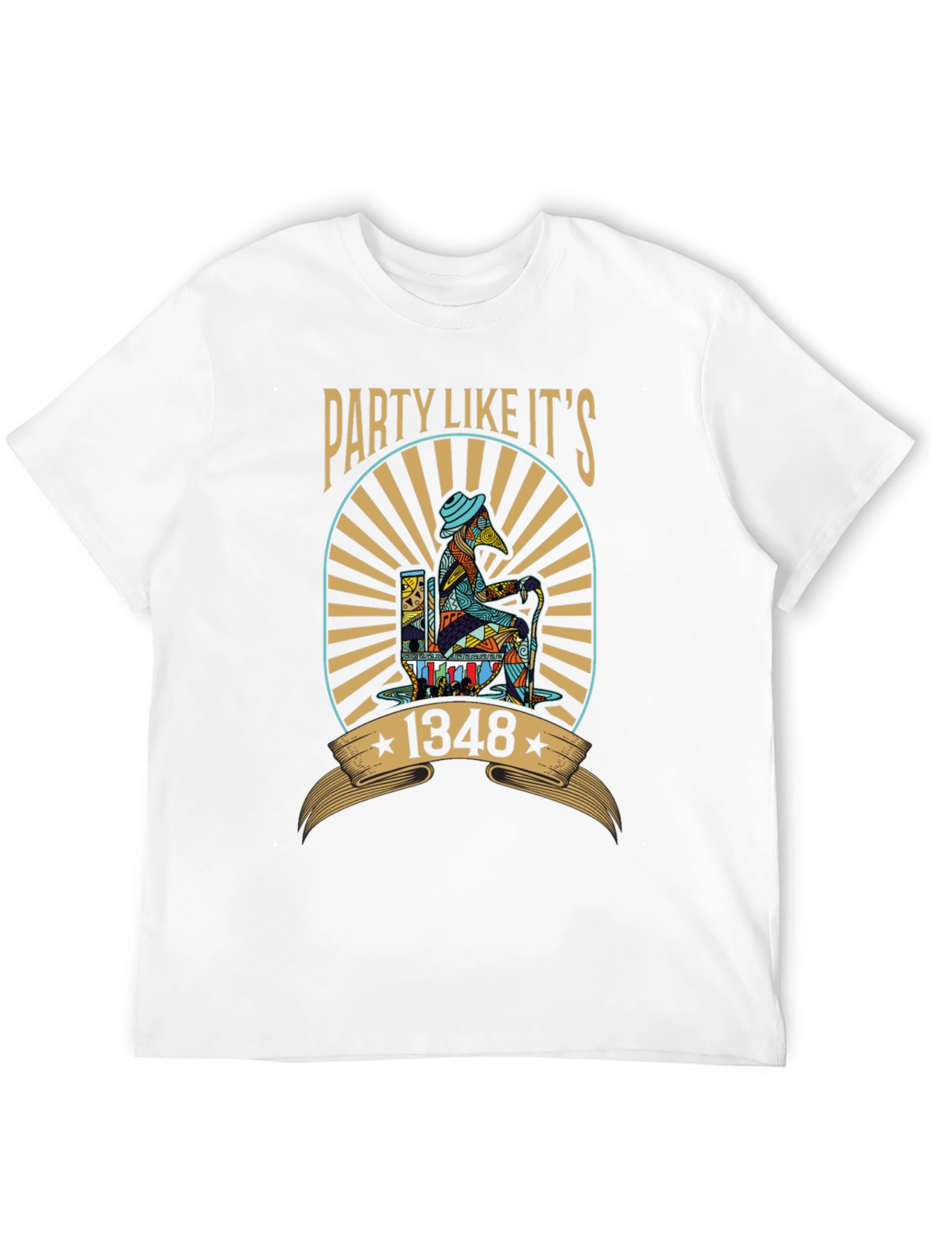 Party Like Its 1348 T-Shirt Black
