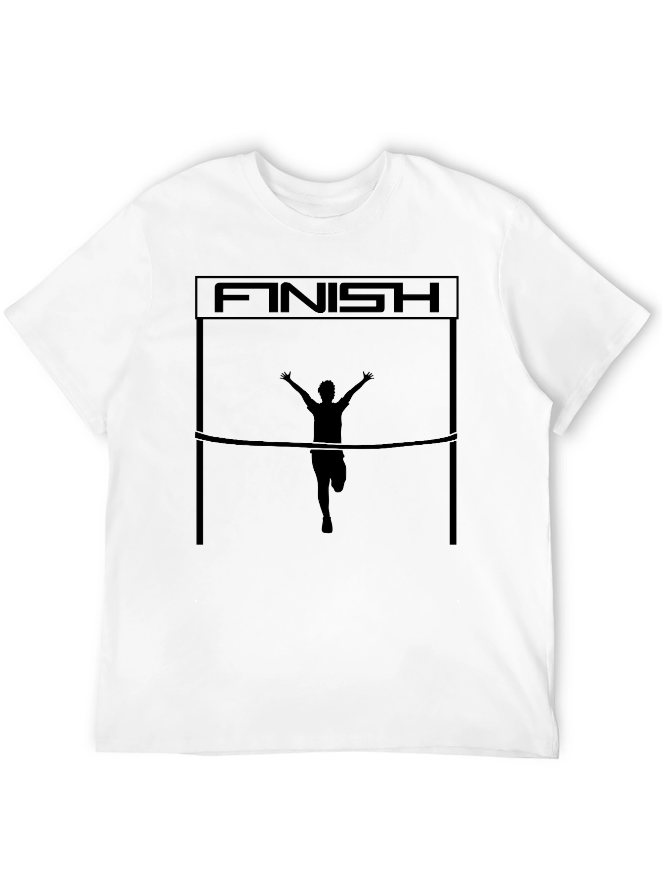 Finish Line Runner Graphic Tee