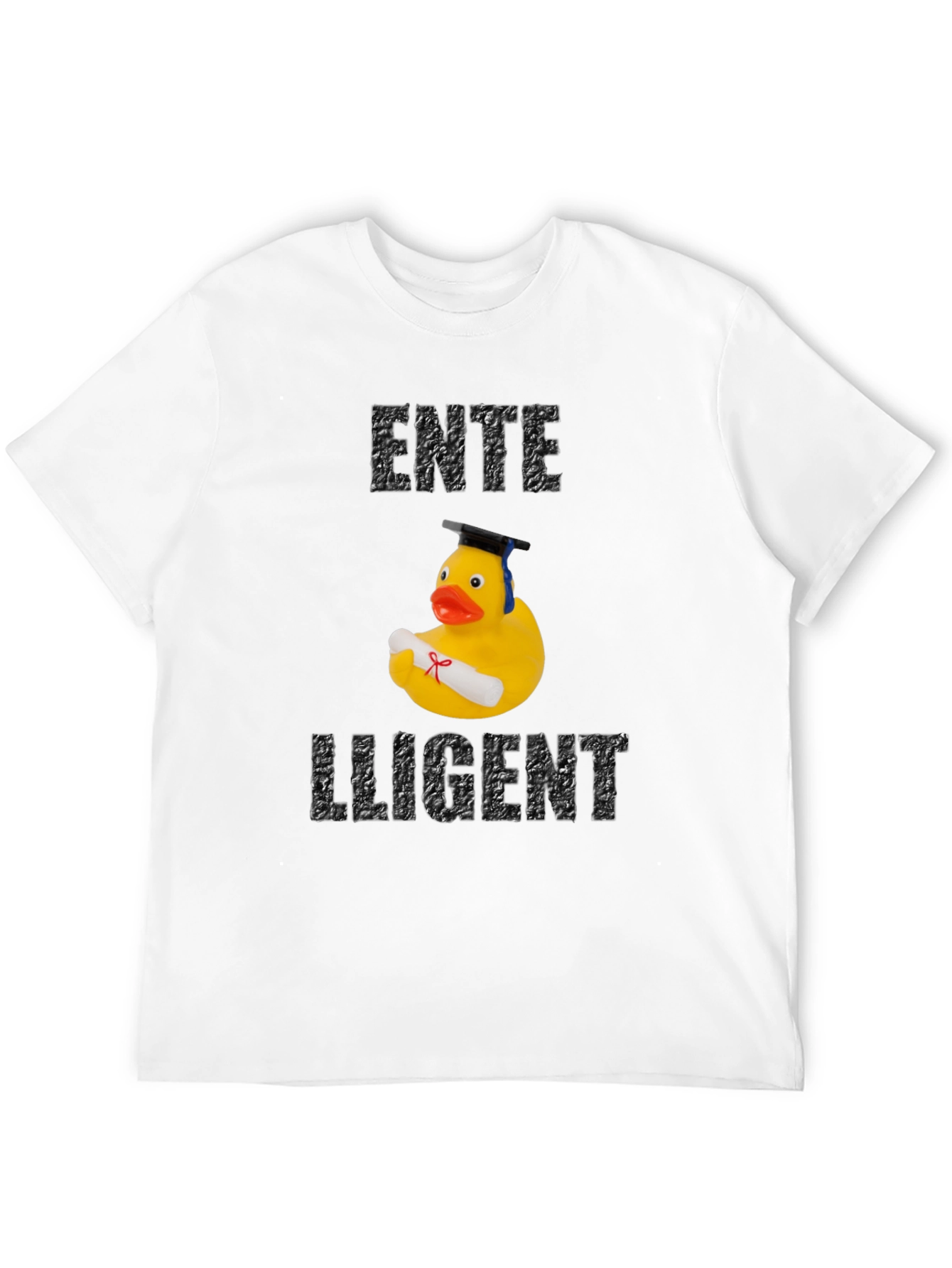 Ente Lligent Rubber Duck Graduation T-Shirt