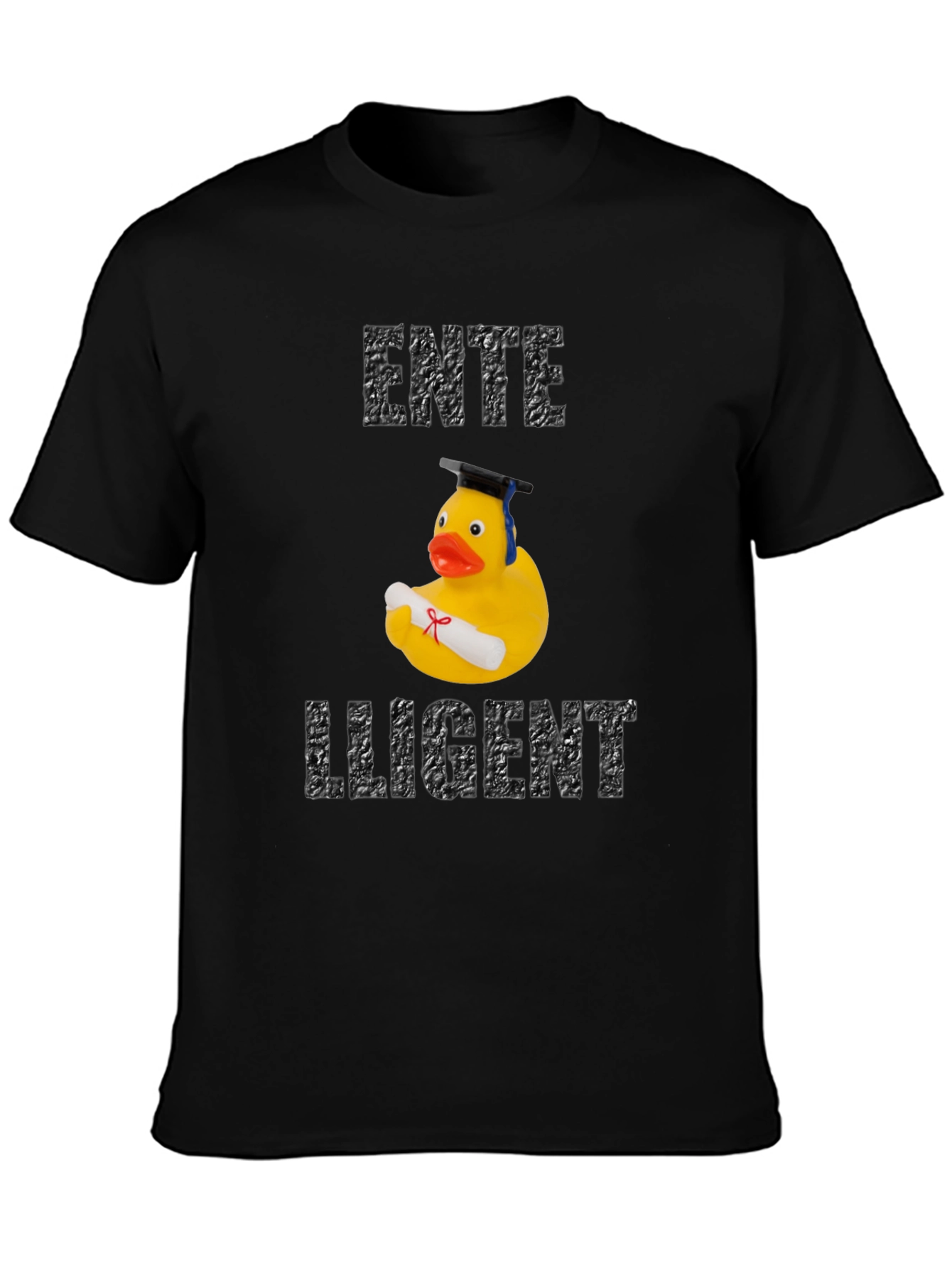 Ente Lligent Rubber Duck Graduation T-Shirt