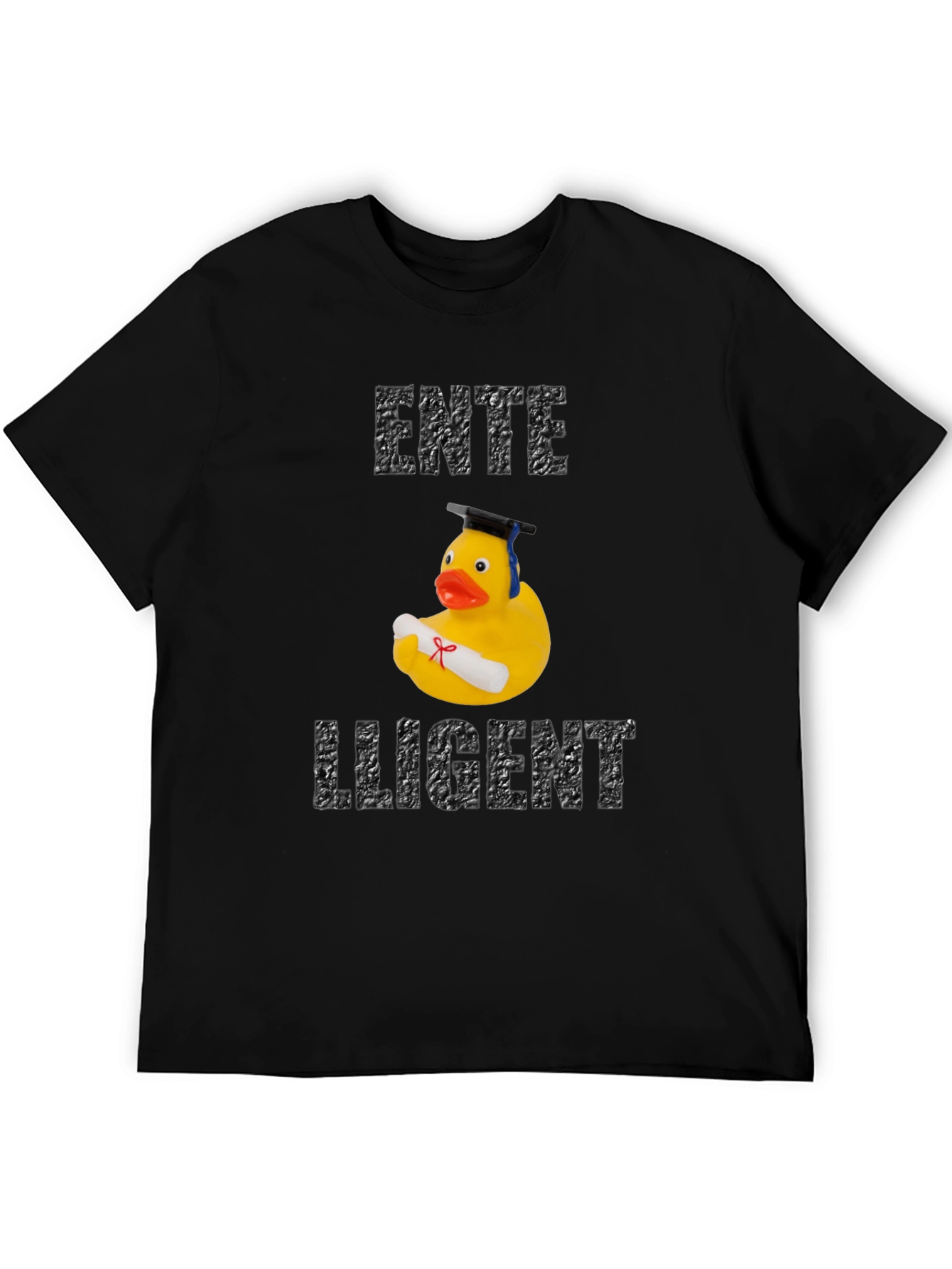 Ente Lligent Rubber Duck Graduation T-Shirt