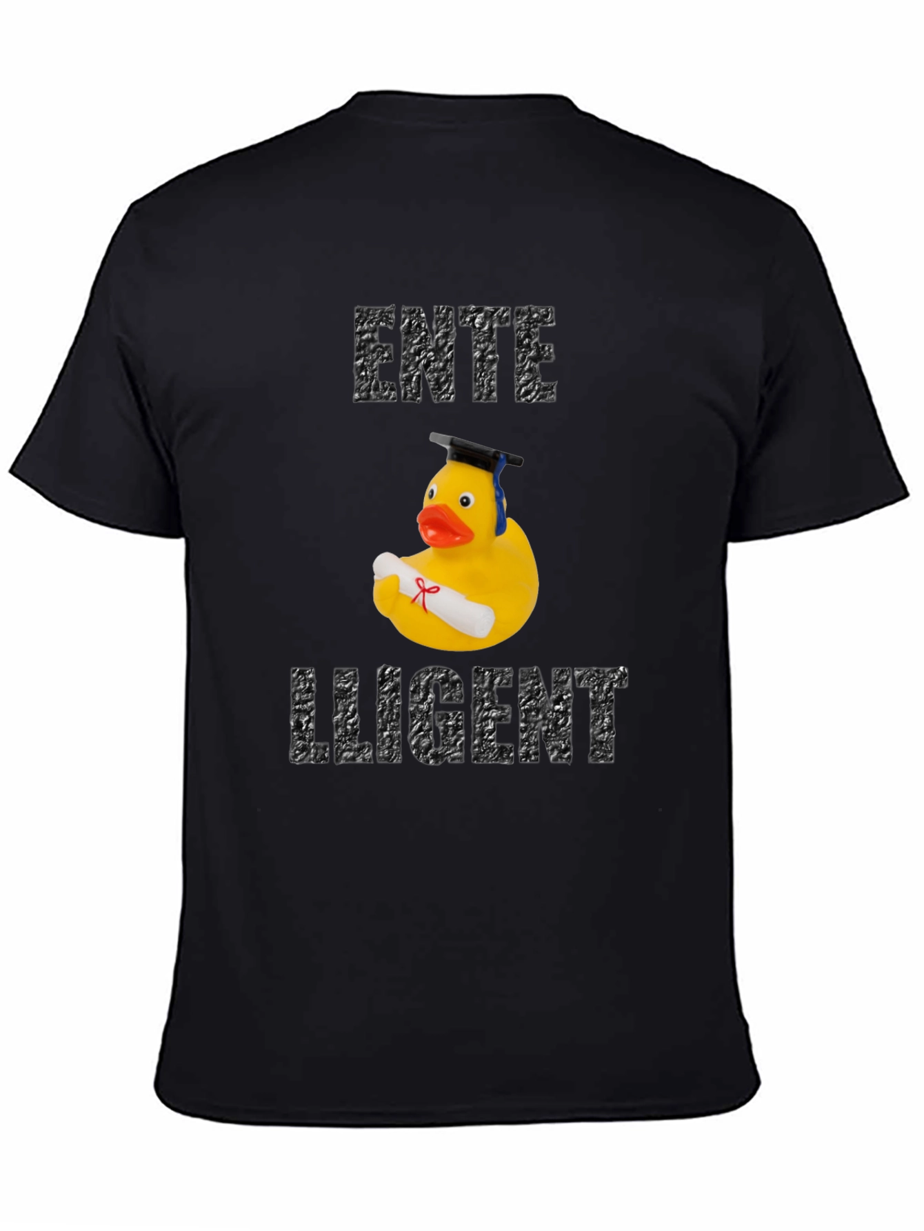 Ente Lligent Rubber Duck Graduation T-Shirt