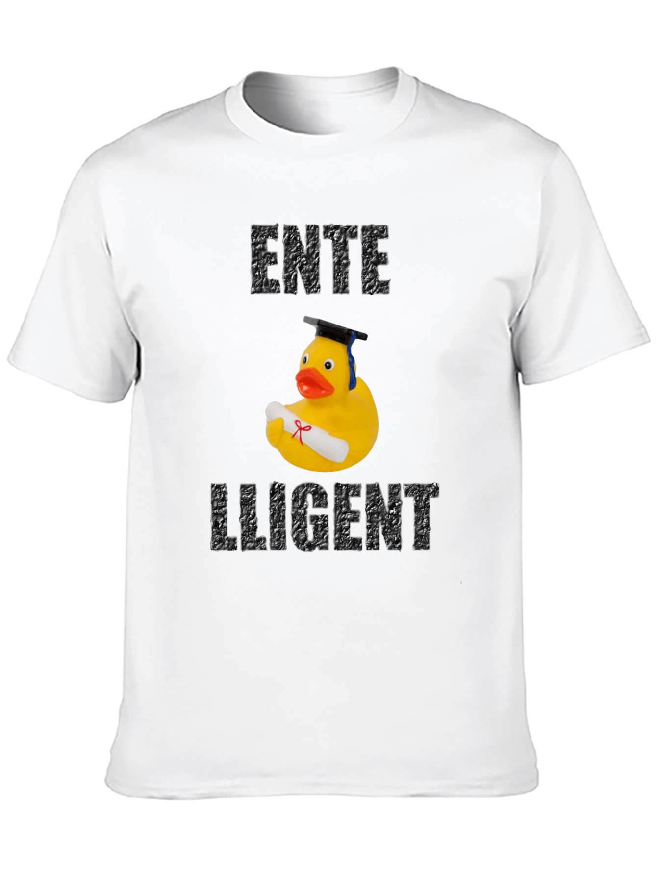 Ente Lligent Rubber Duck Graduation T-Shirt