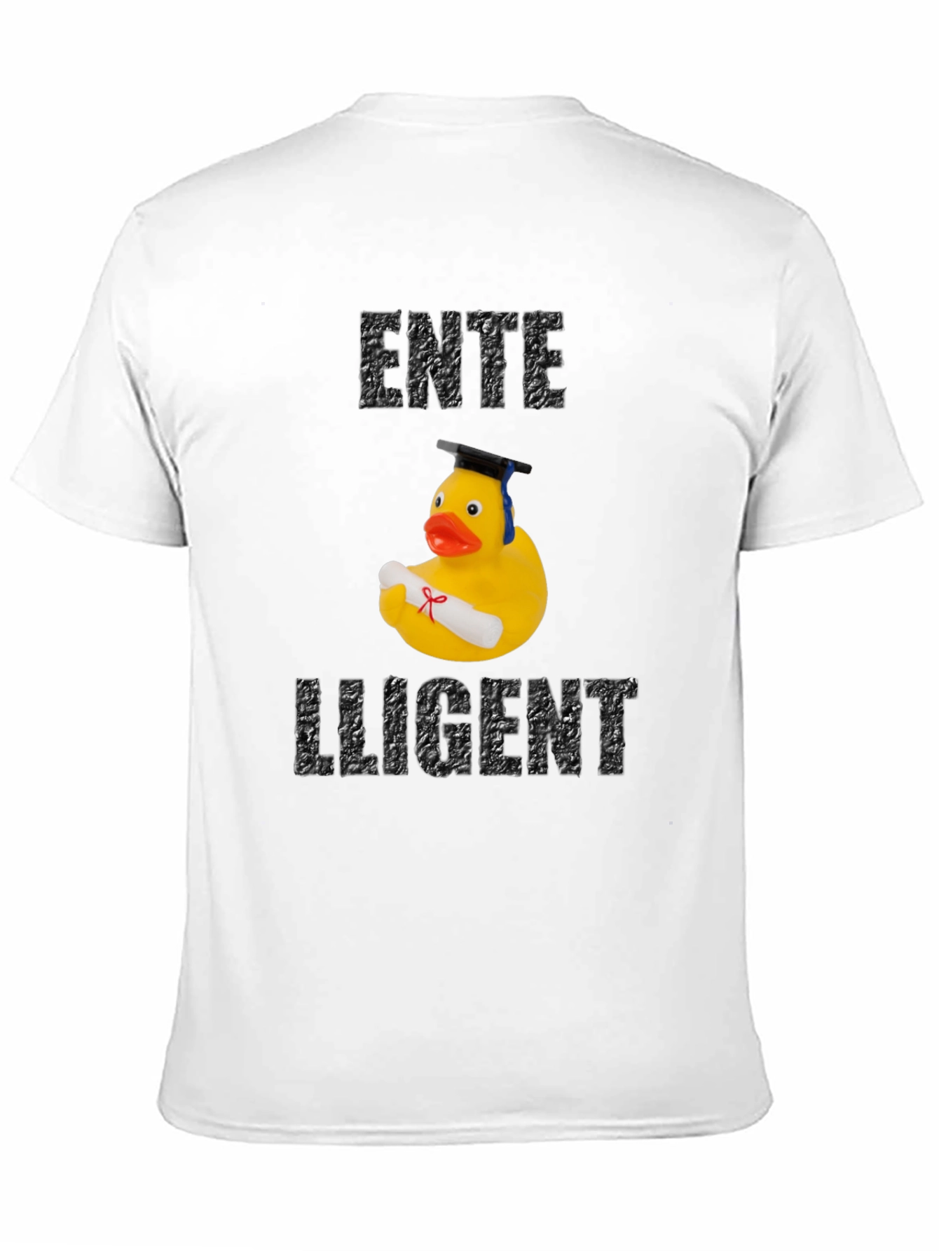 Ente Lligent Rubber Duck Graduation T-Shirt