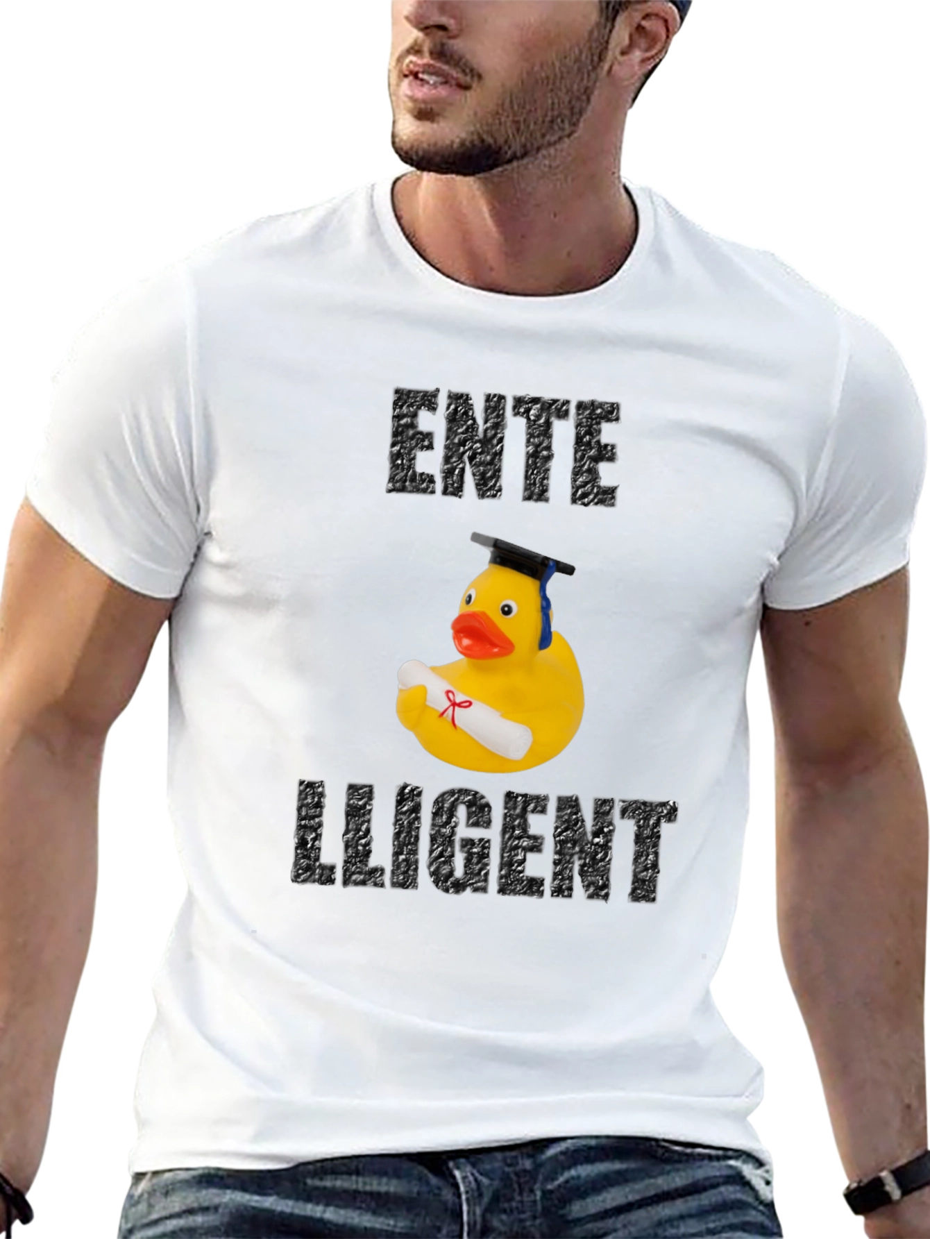 Ente Lligent Rubber Duck Graduation T-Shirt