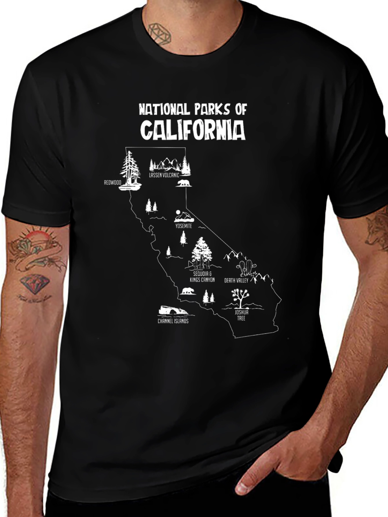 National Parks of California T-Shirt