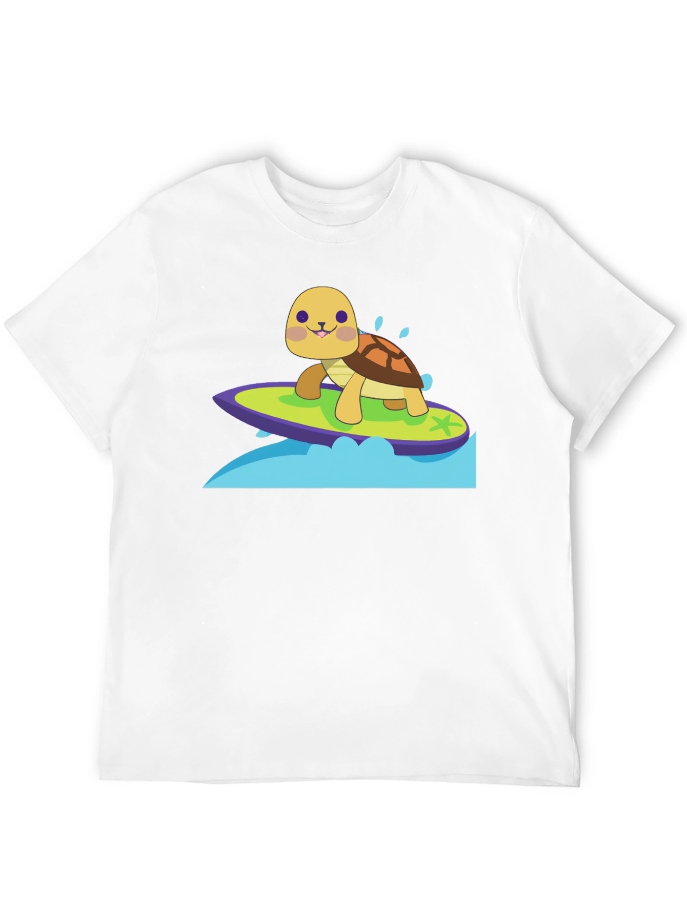 Surfing Turtle Graphic Tee - Fun & Unique Design