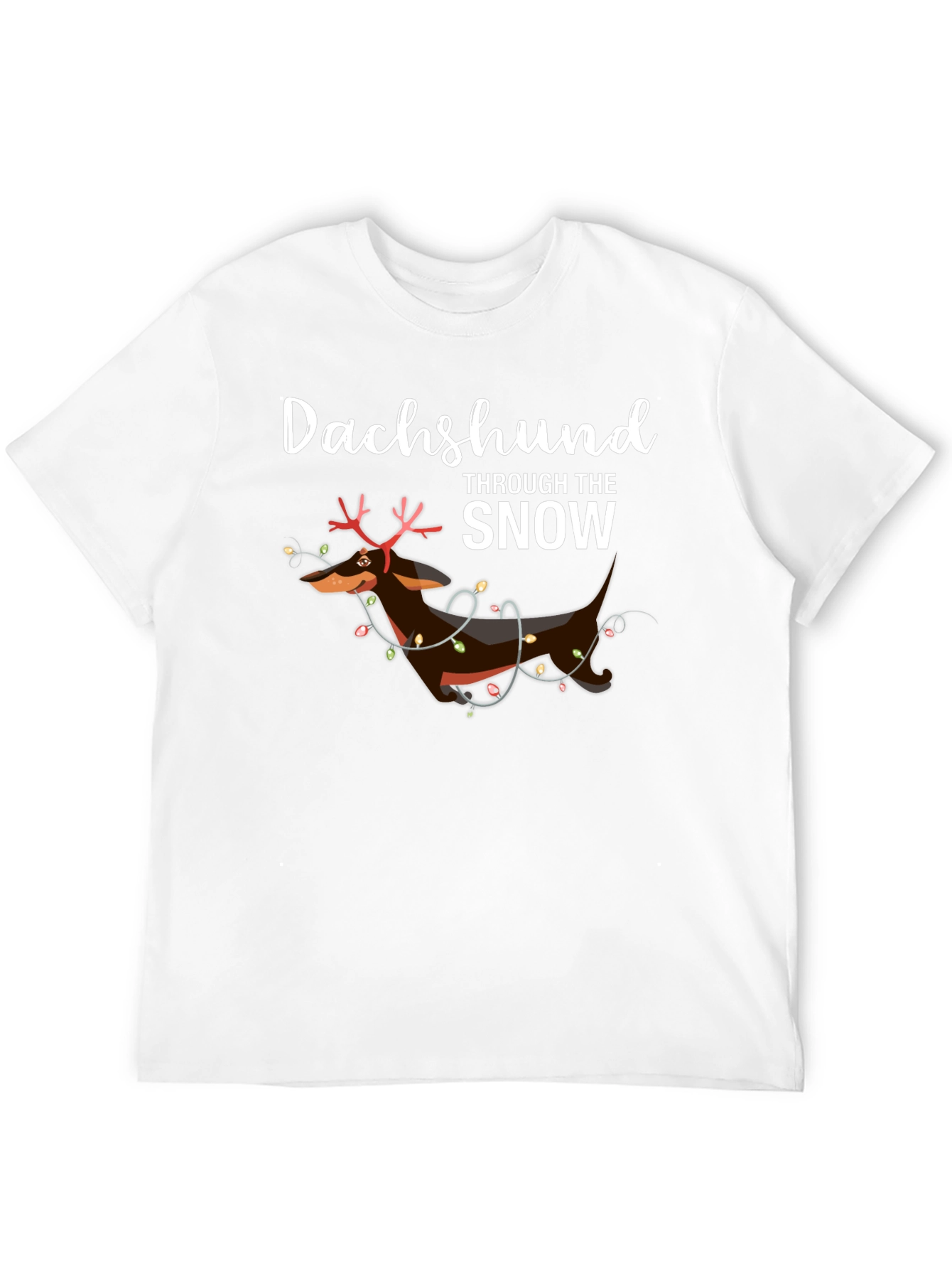 Dachshund Through the Snow T-Shirt