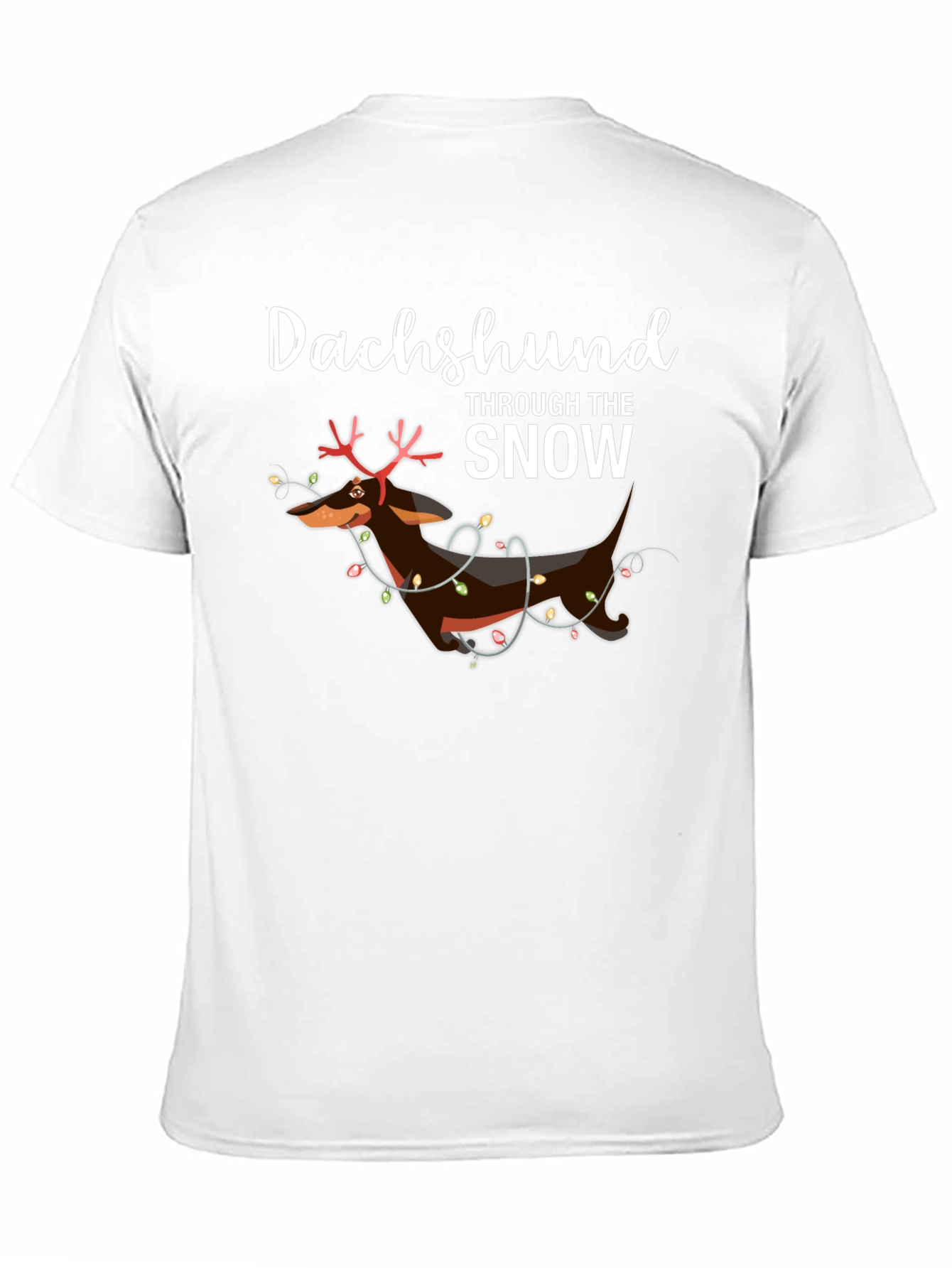 Dachshund Through the Snow T-Shirt