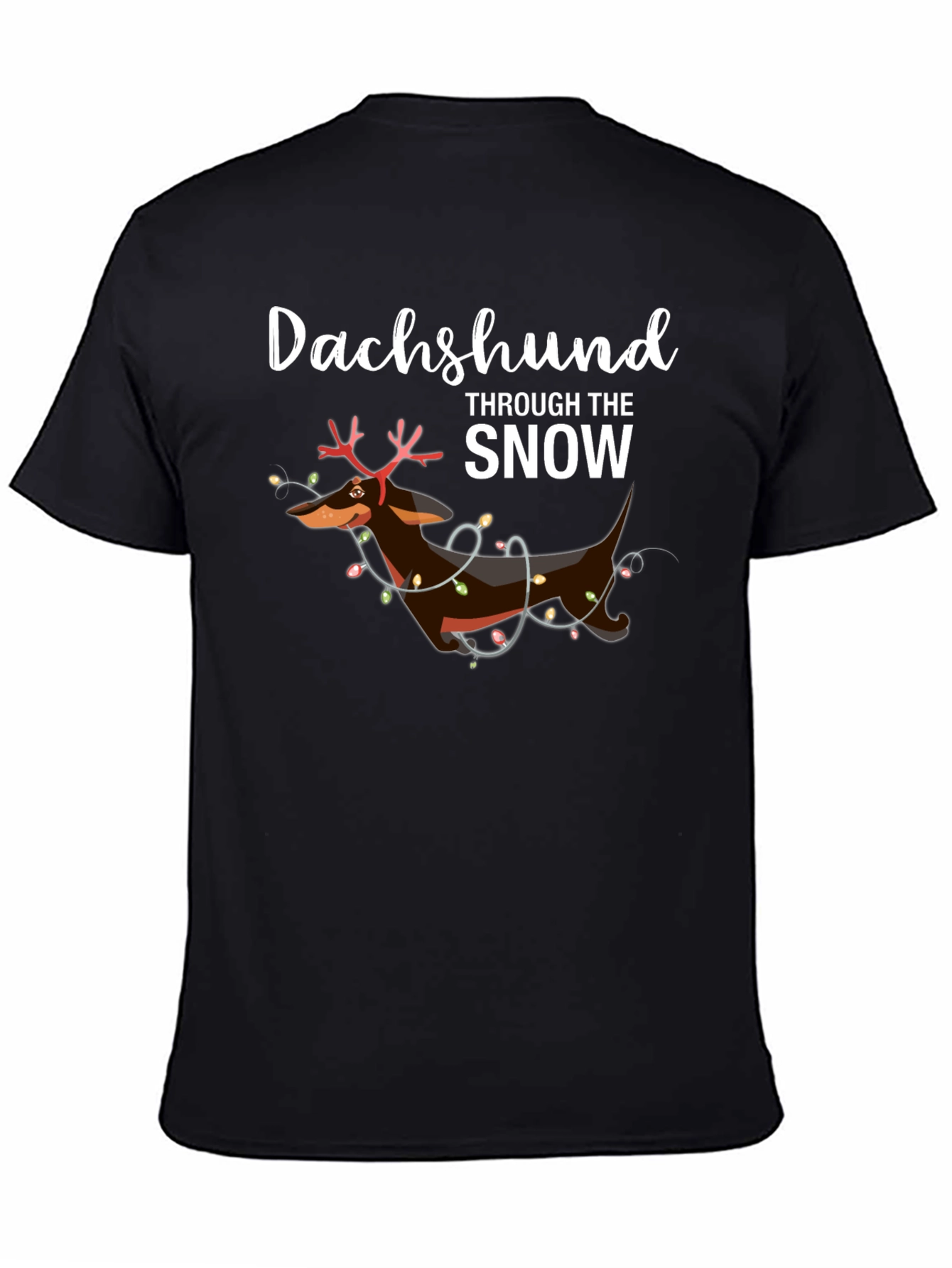 Dachshund Through the Snow T-Shirt