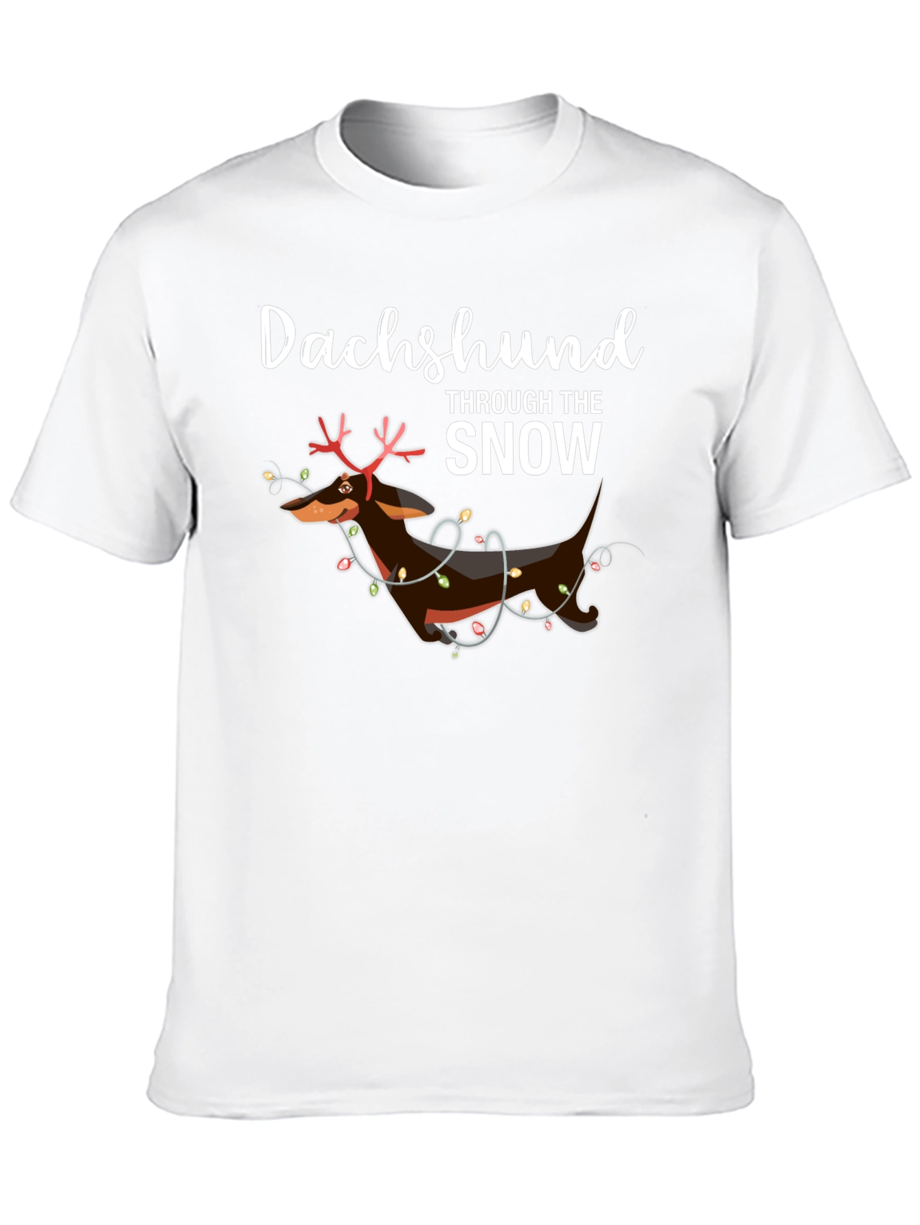 Dachshund Through the Snow T-Shirt
