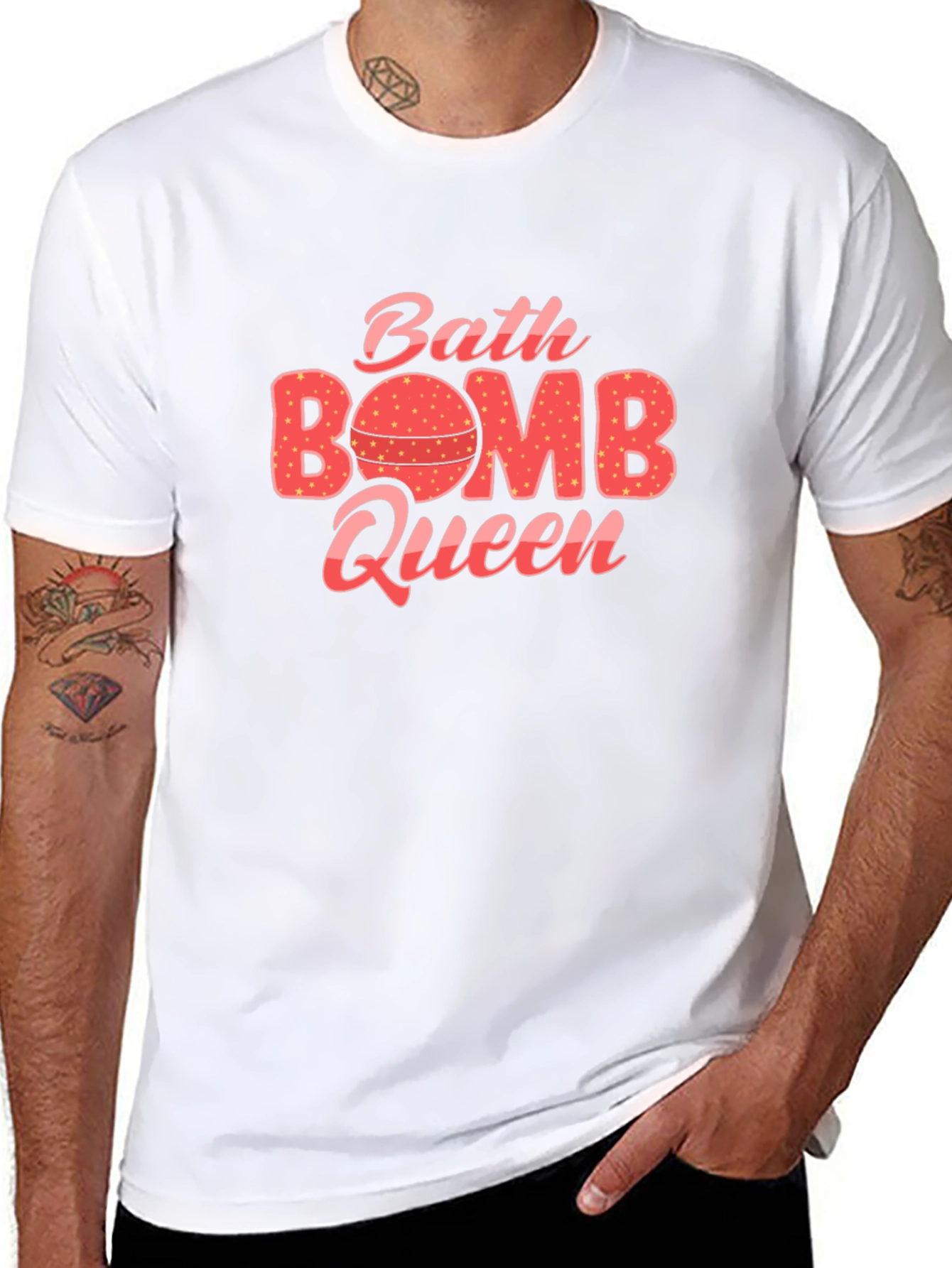 Bath Bomb Queen Black T-Shirt