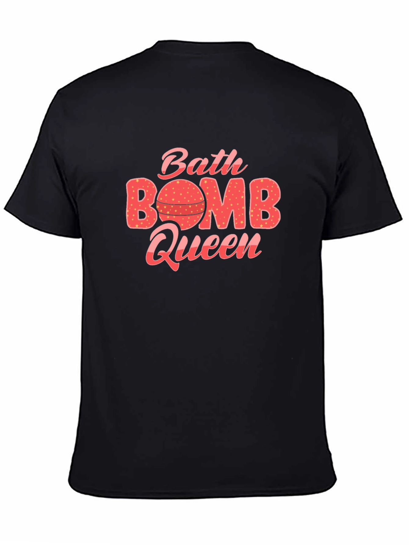 Bath Bomb Queen Black T-Shirt
