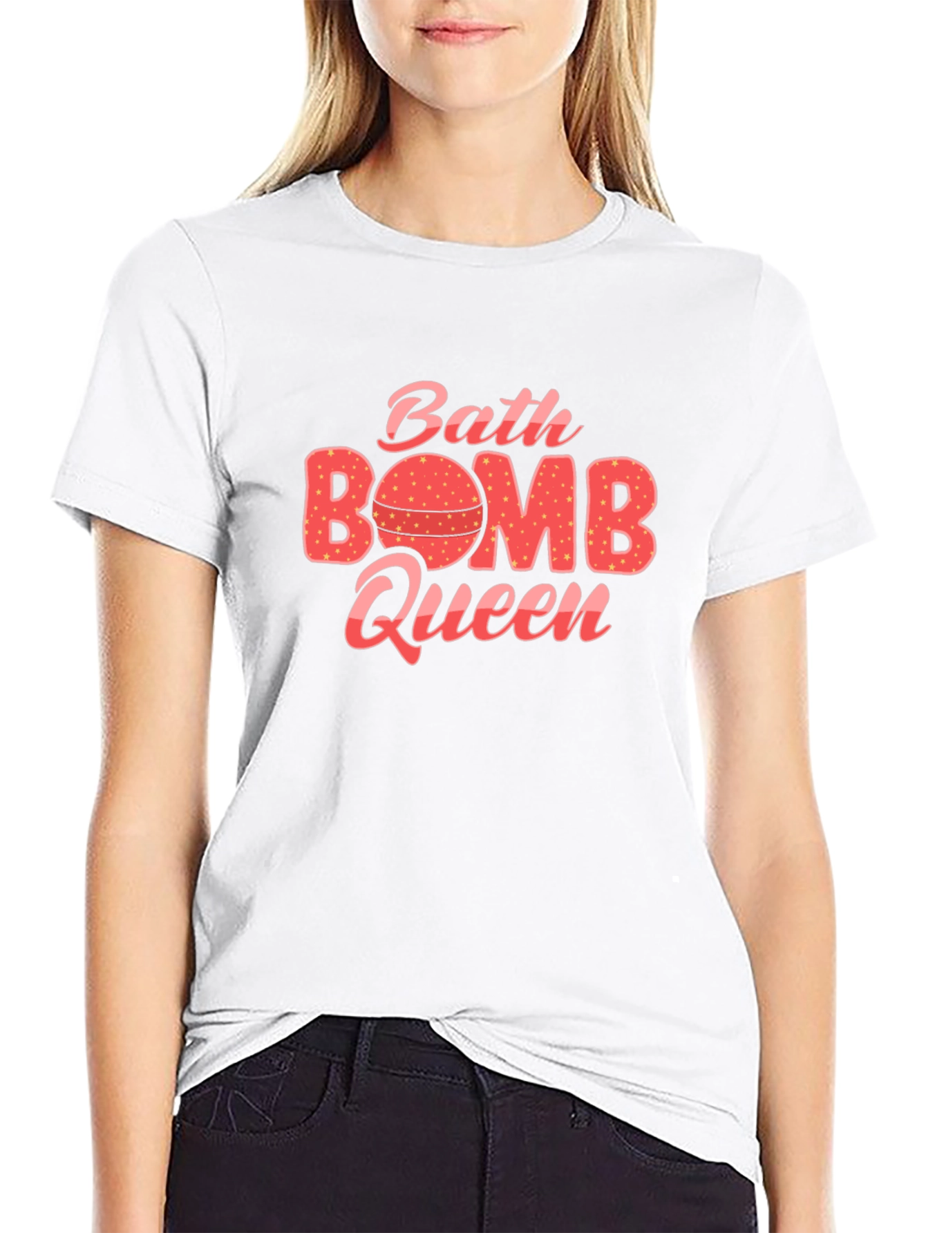 Bath Bomb Queen Black T-Shirt