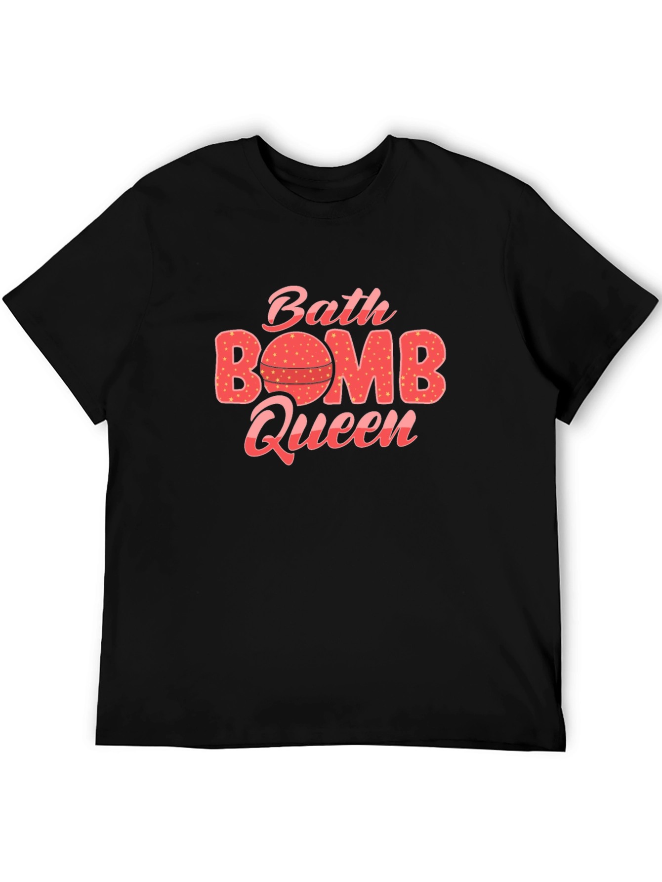 Bath Bomb Queen Black T-Shirt